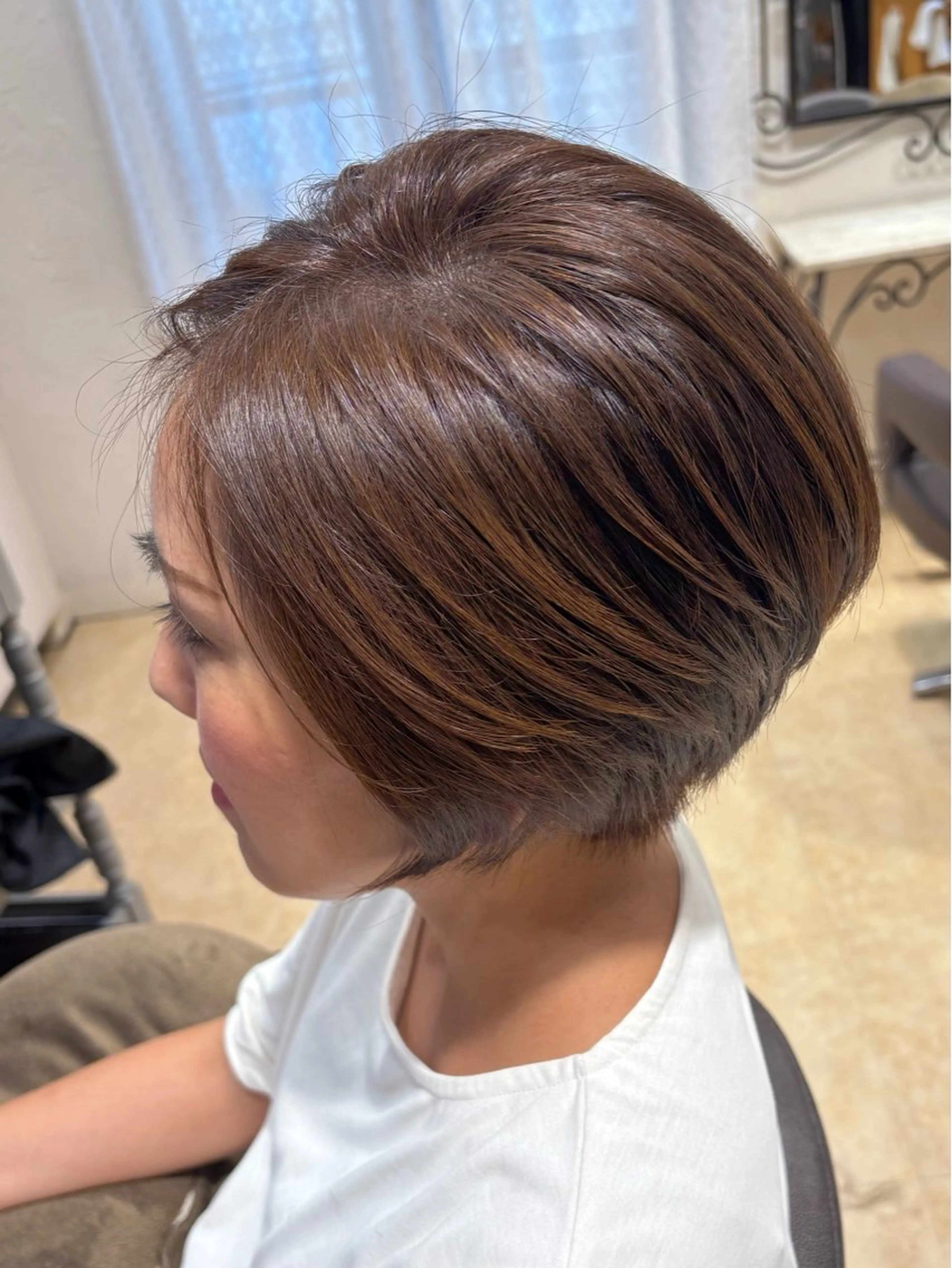 ショート カラー カット ヘアカラー 似合わせカット/ メンズパーマ瀧澤一真のヘアスタイル