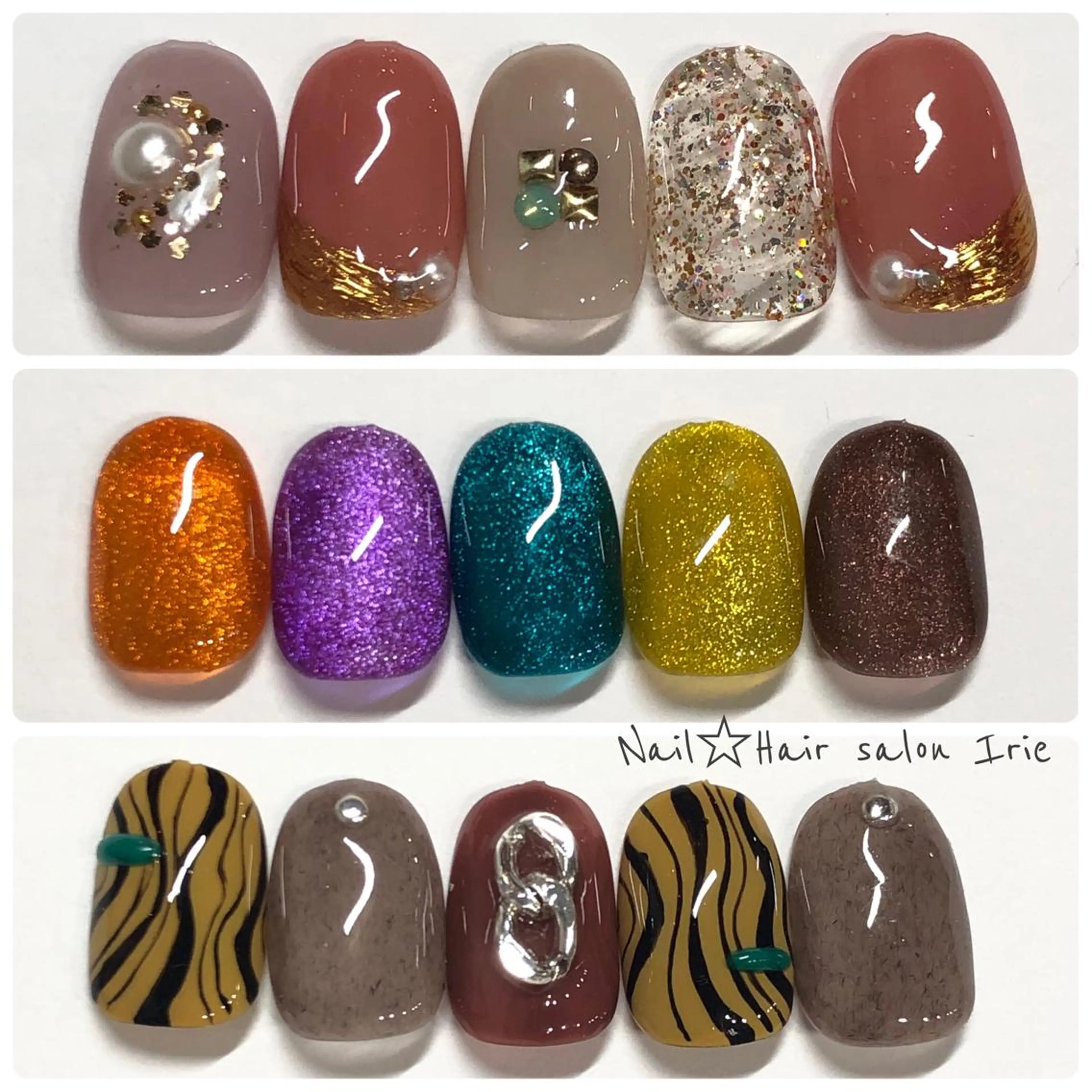 ネイル ハンドネイル Hair salon Irie所属・與儀 知佳のネイルデザイン