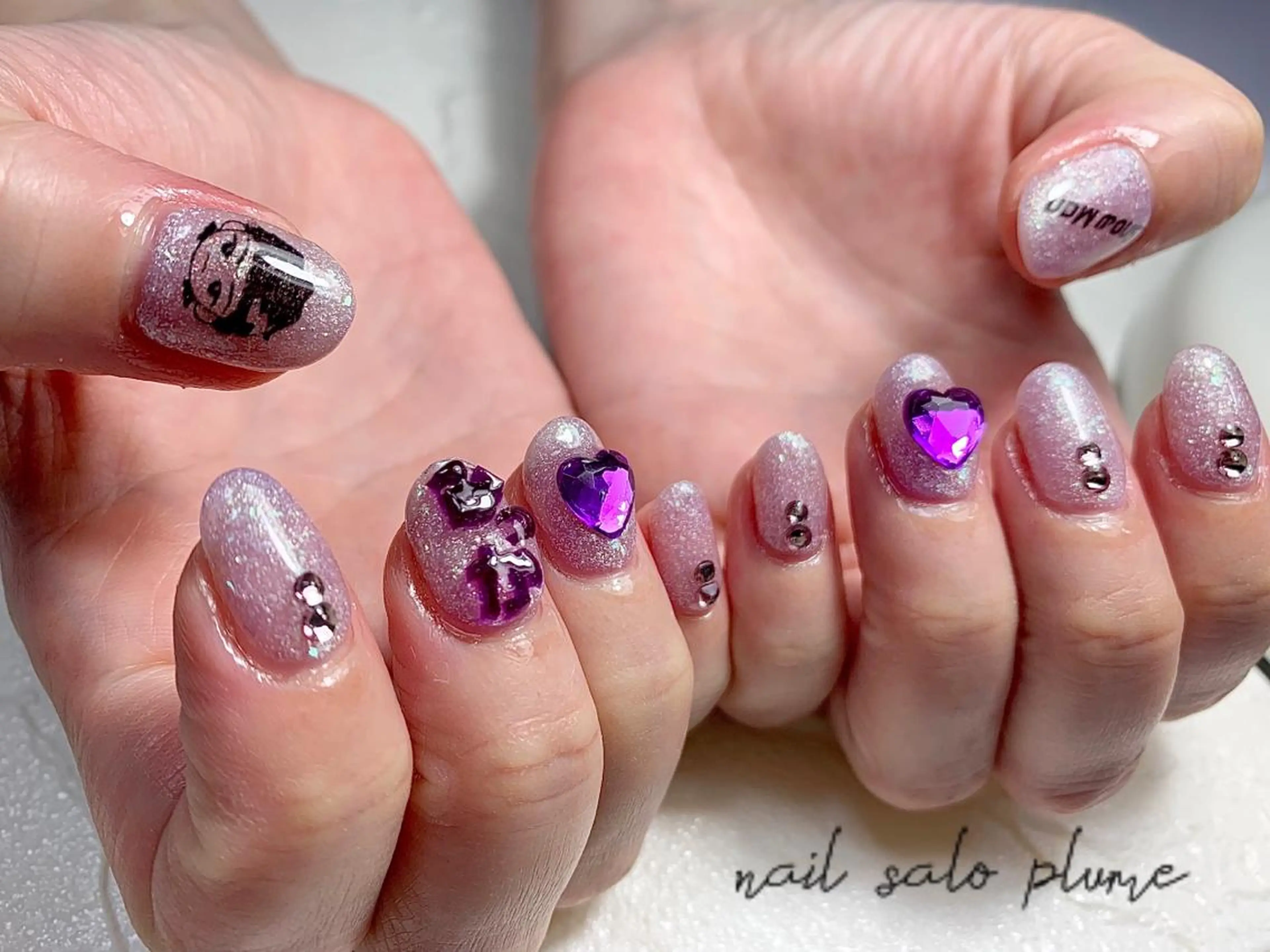 ネイル 持ち込み nail salon plumeのネイルデザイン