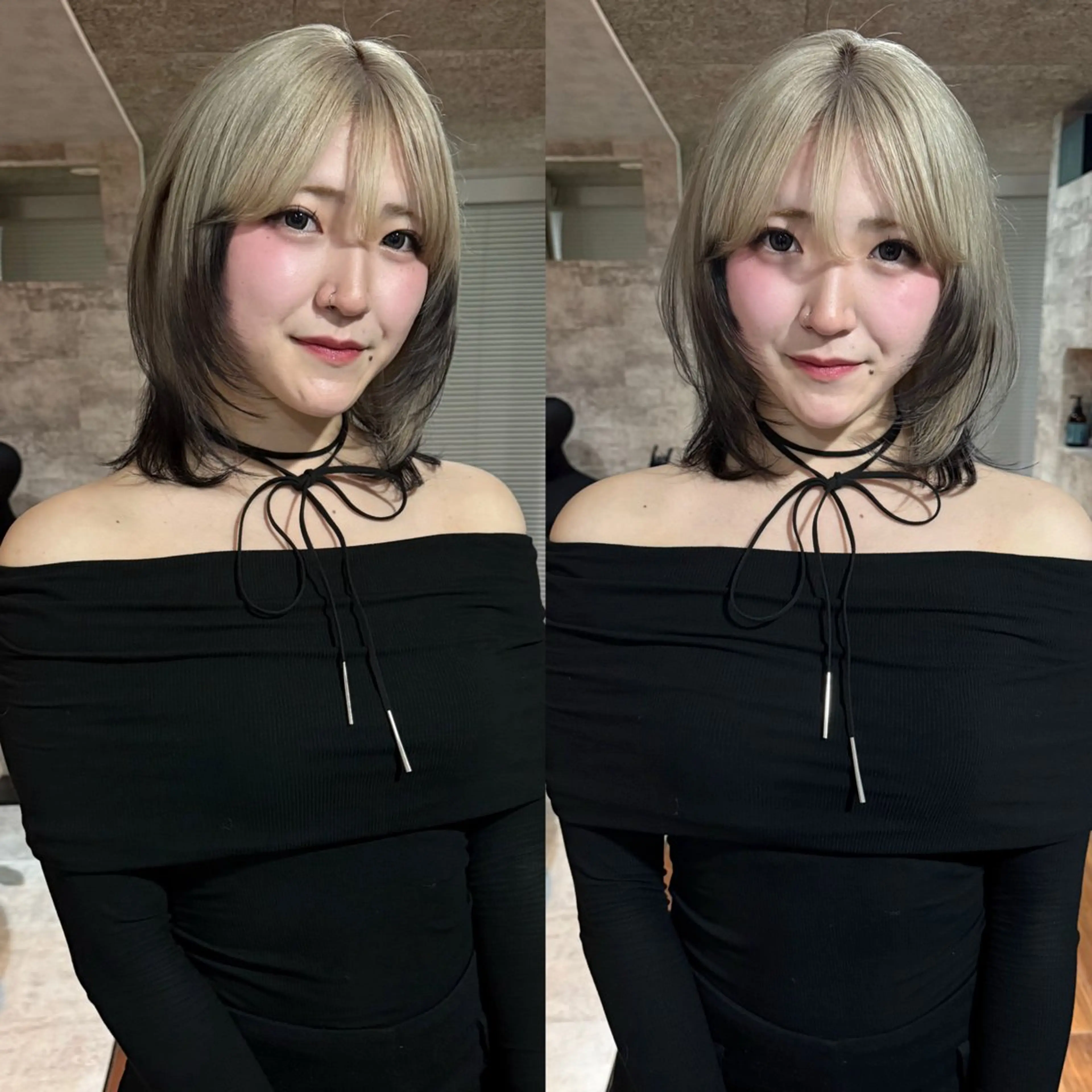 ショート カラー ヘアカラー トリートメント mai / linoah˚✧のヘアスタイル