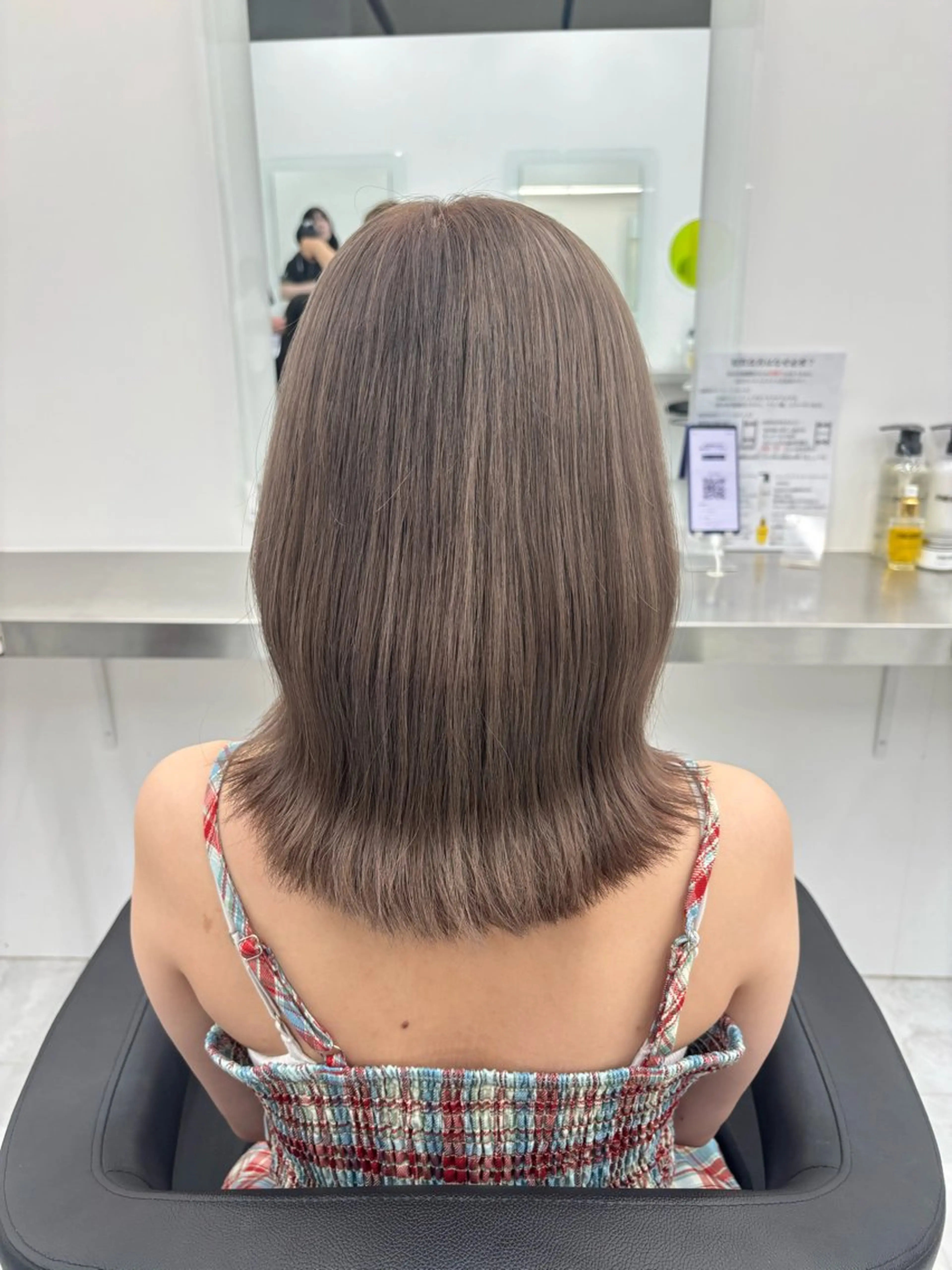 カラー ヘアカラー トリートメント Wカラー/暖色/べ ージュりく©︎🐝のヘアスタイル