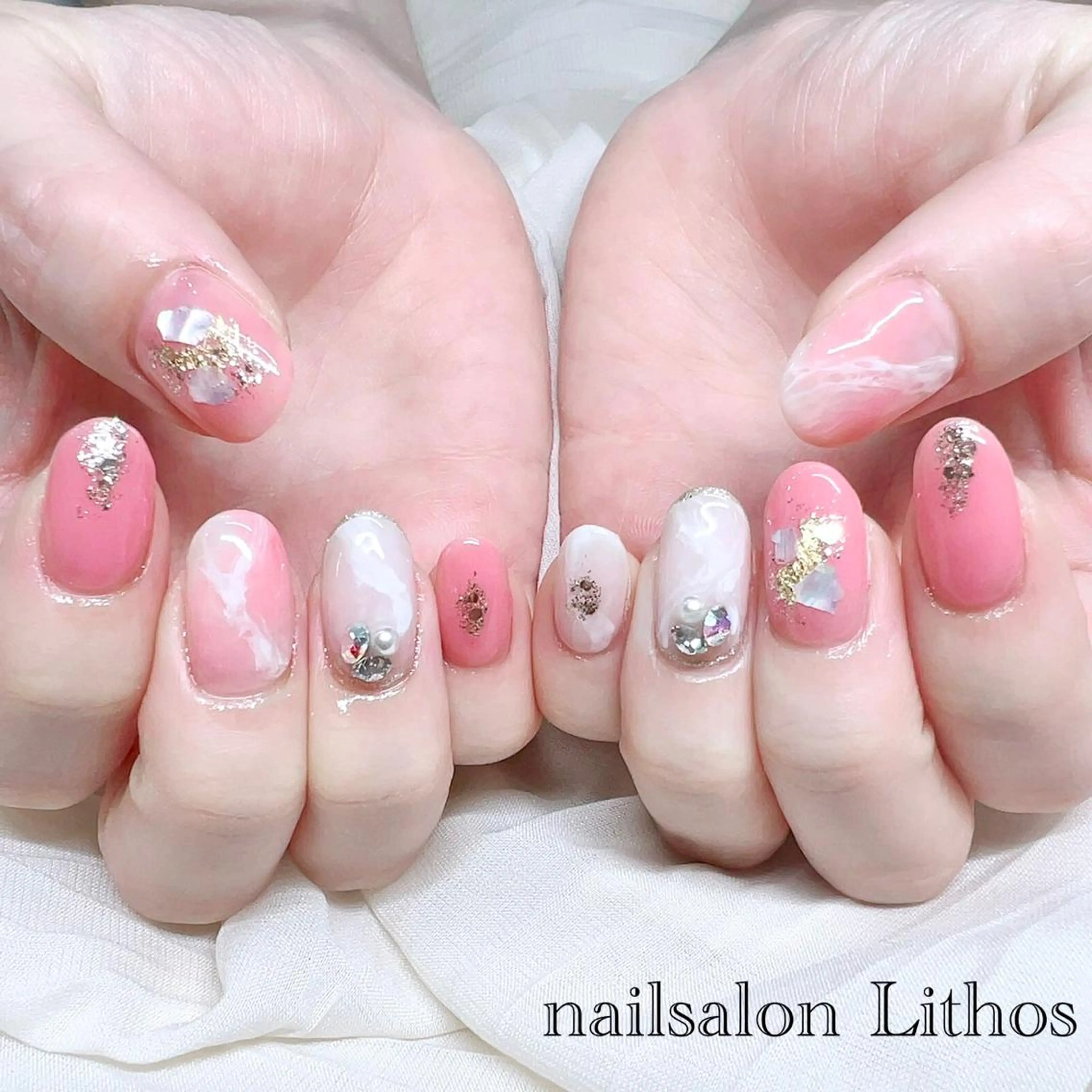 ネイル ハンドネイル nailsalon Lithos所属・nailsalon Recontreのネイルデザイン