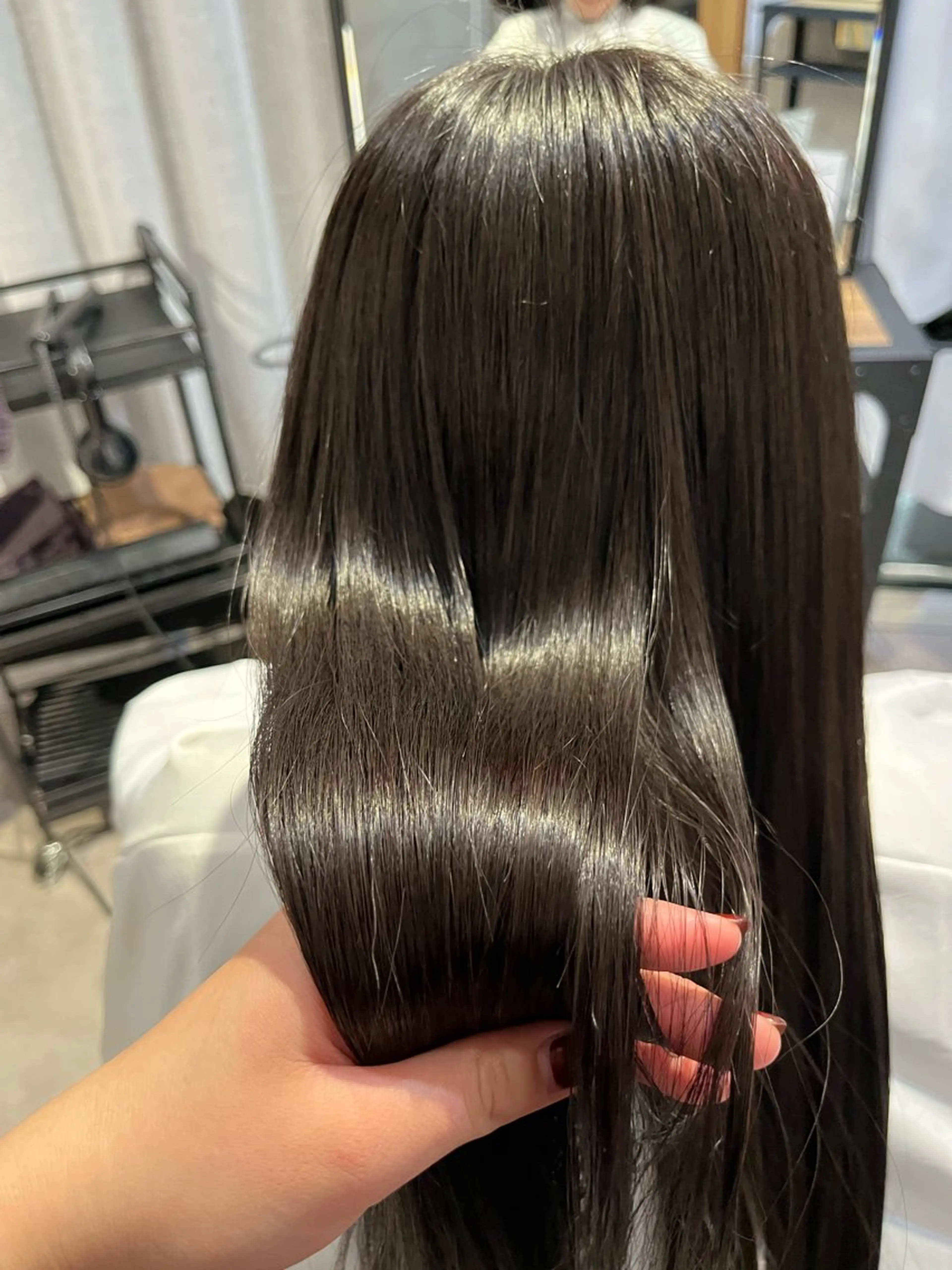 ロング トリートメント トリートメント 大橋 瑞紀のヘアスタイル