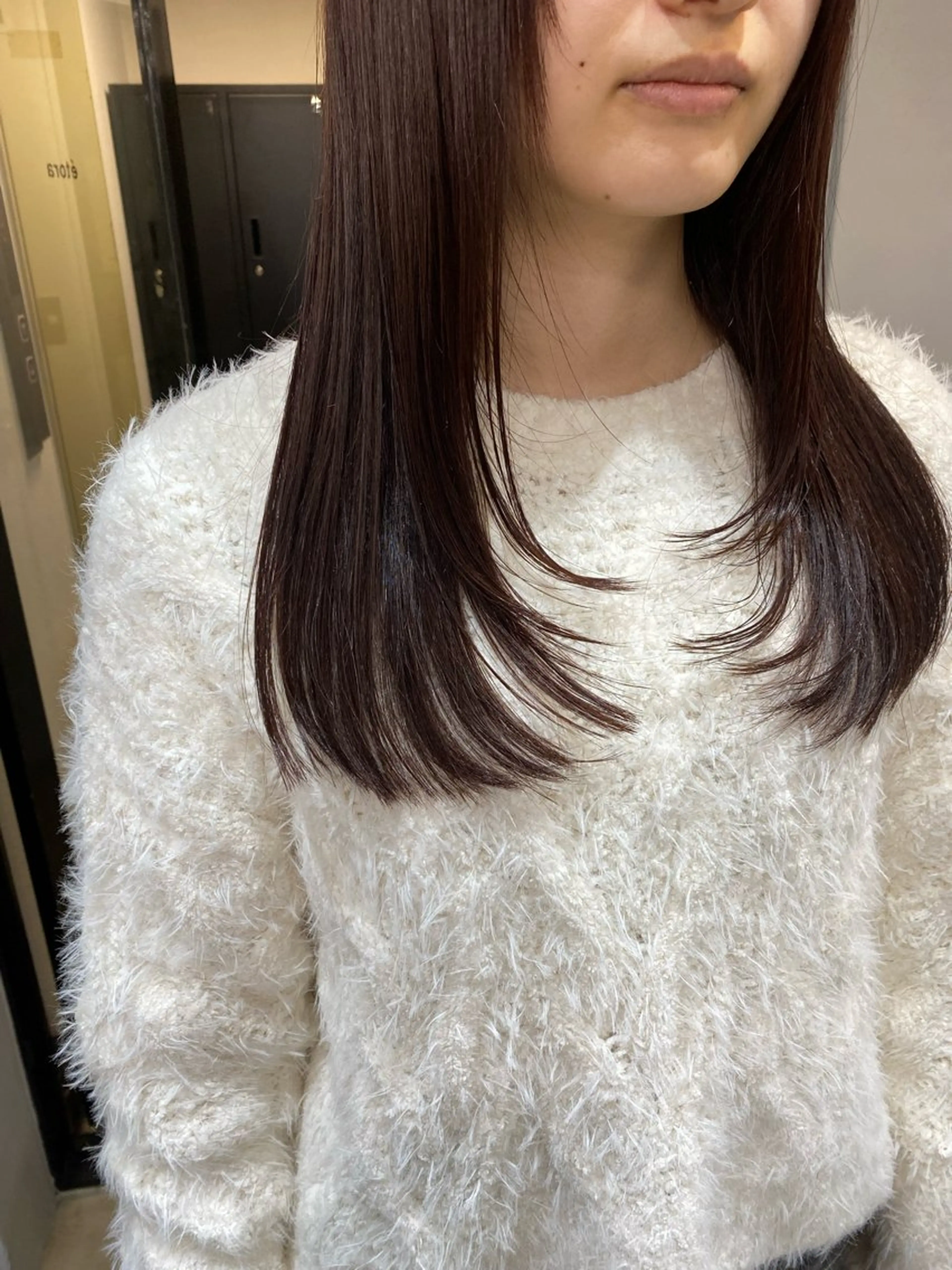 セミロング カラー トリートメント カット トリートメント 佐藤 侑哉のヘアスタイル