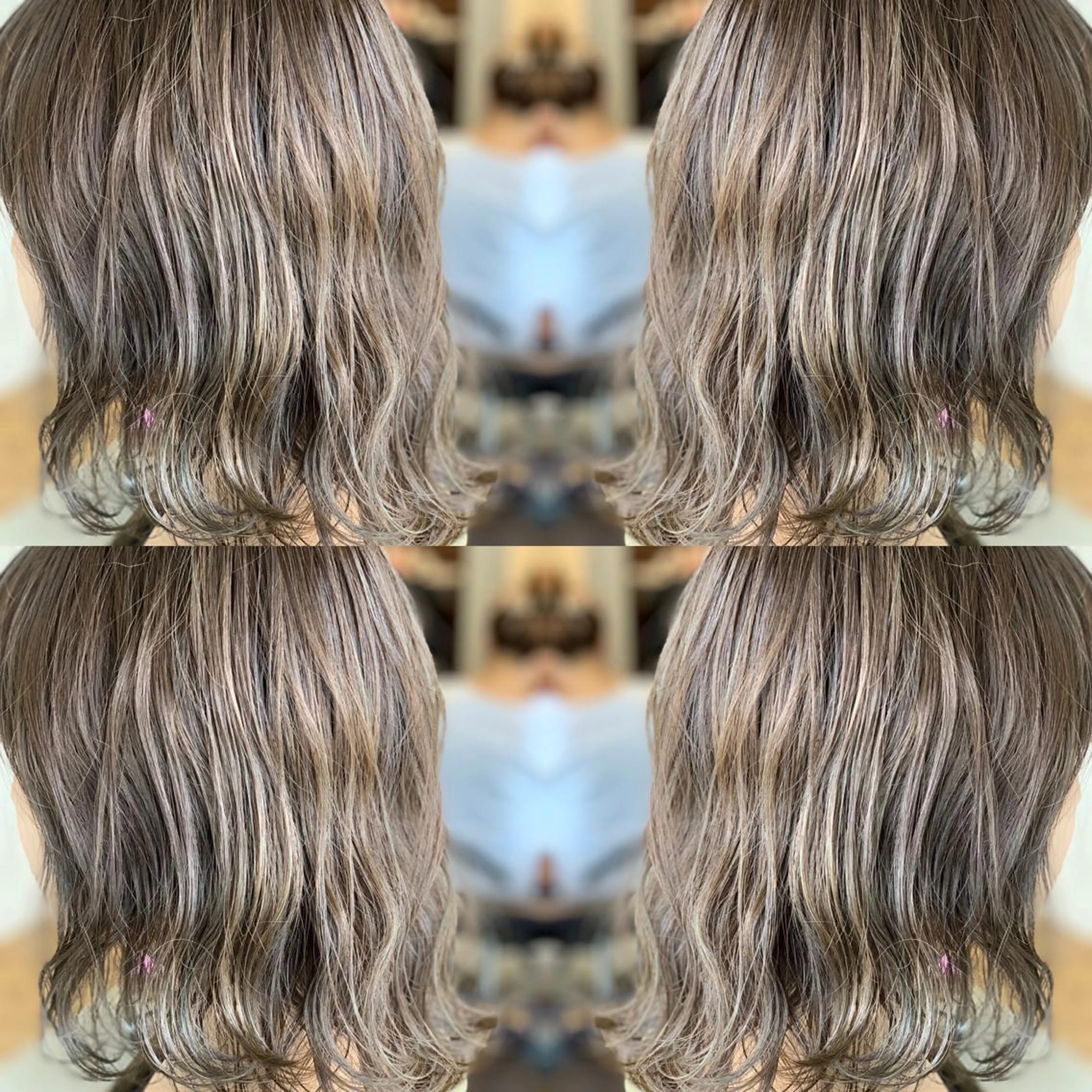 ミディアム カラー アッシュ LUXBE LUCE那覇イオン店所属・LUXBE LUCEのヘアスタイル