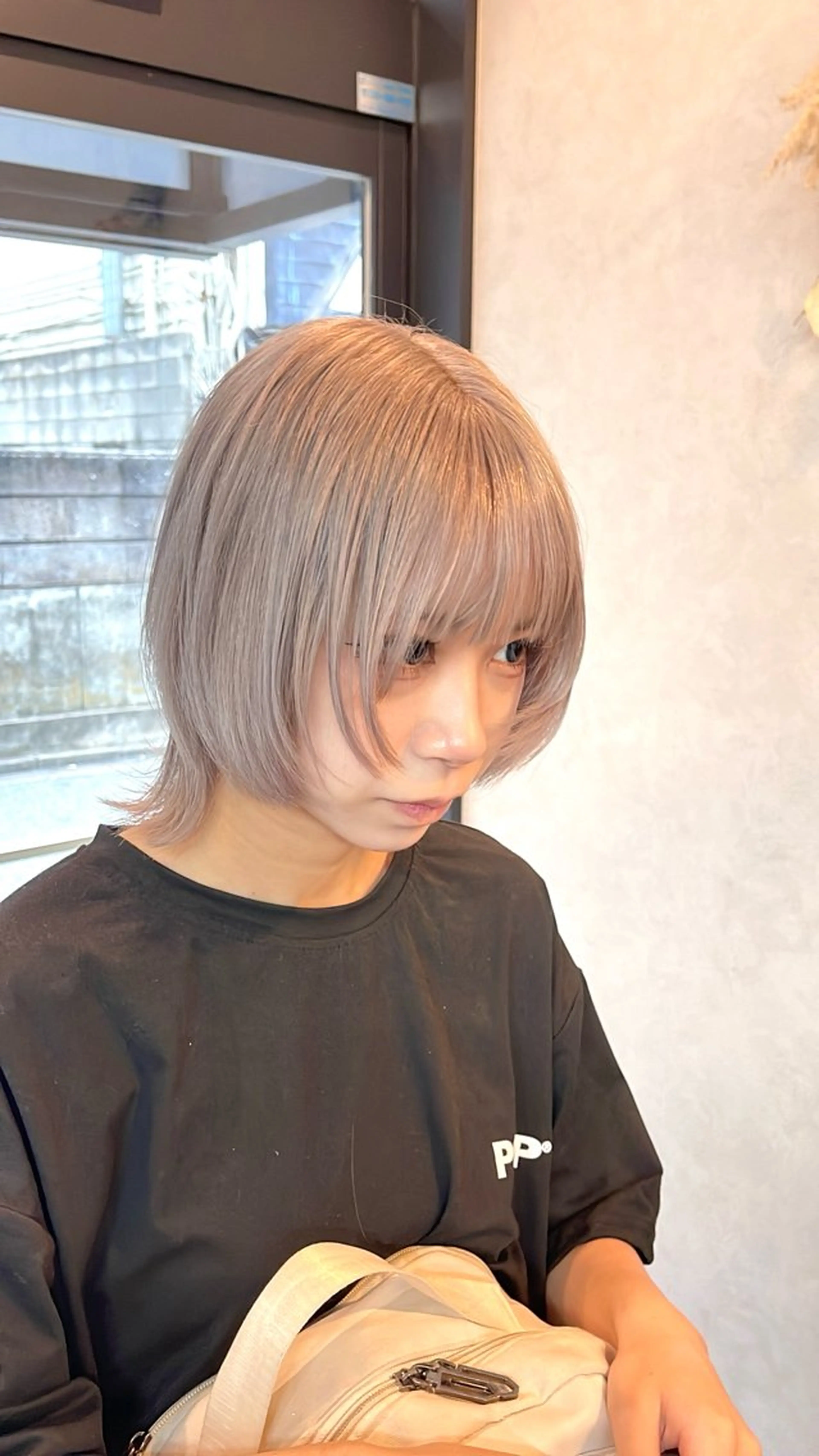 ショート カラー ヘアカラー 泉水 彩希のヘアスタイル