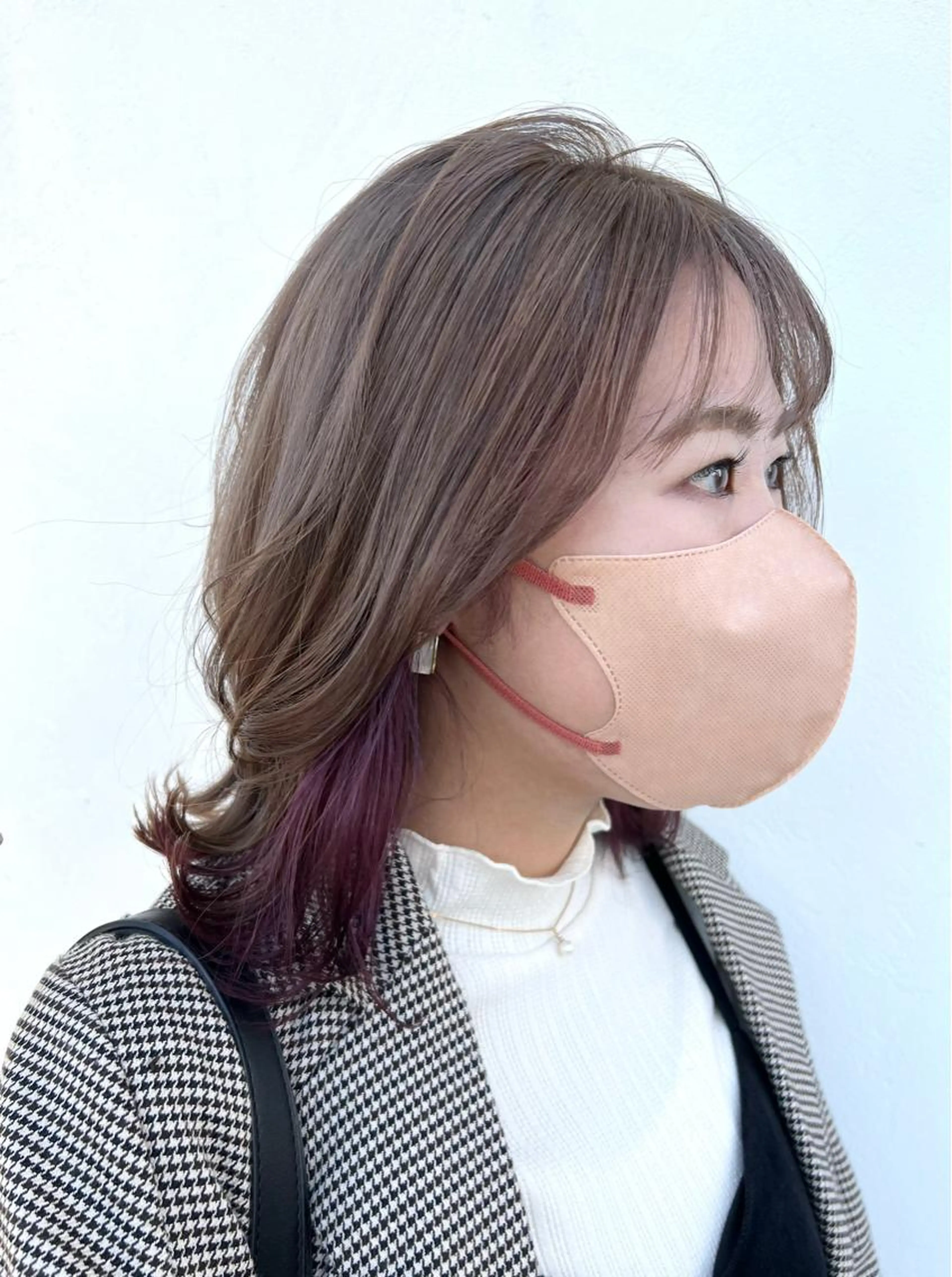 インナーブリーチ + 全体カラー + トナーの写真