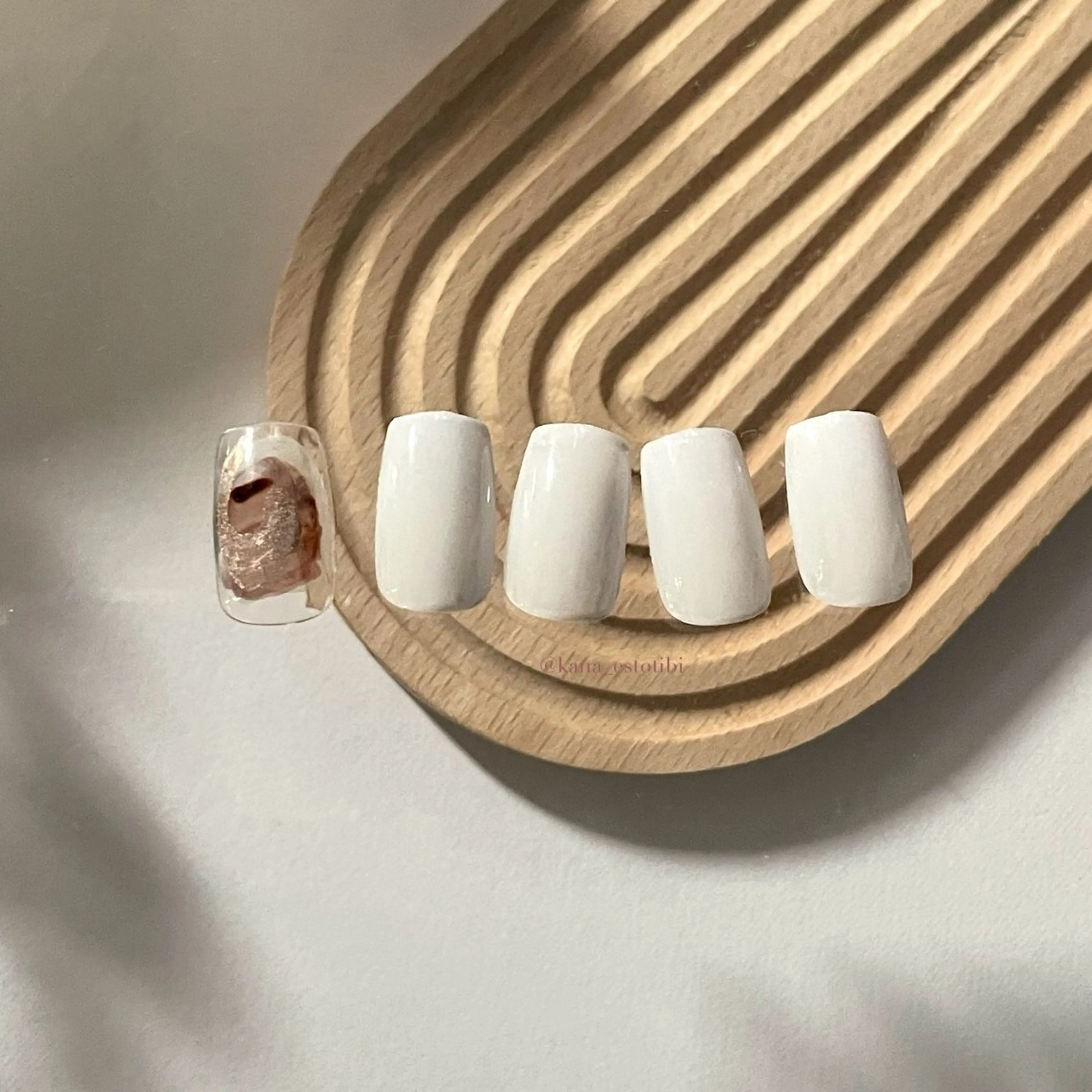 ニュアンスネイル💅🏻シンプルインクネイル🖋️の写真