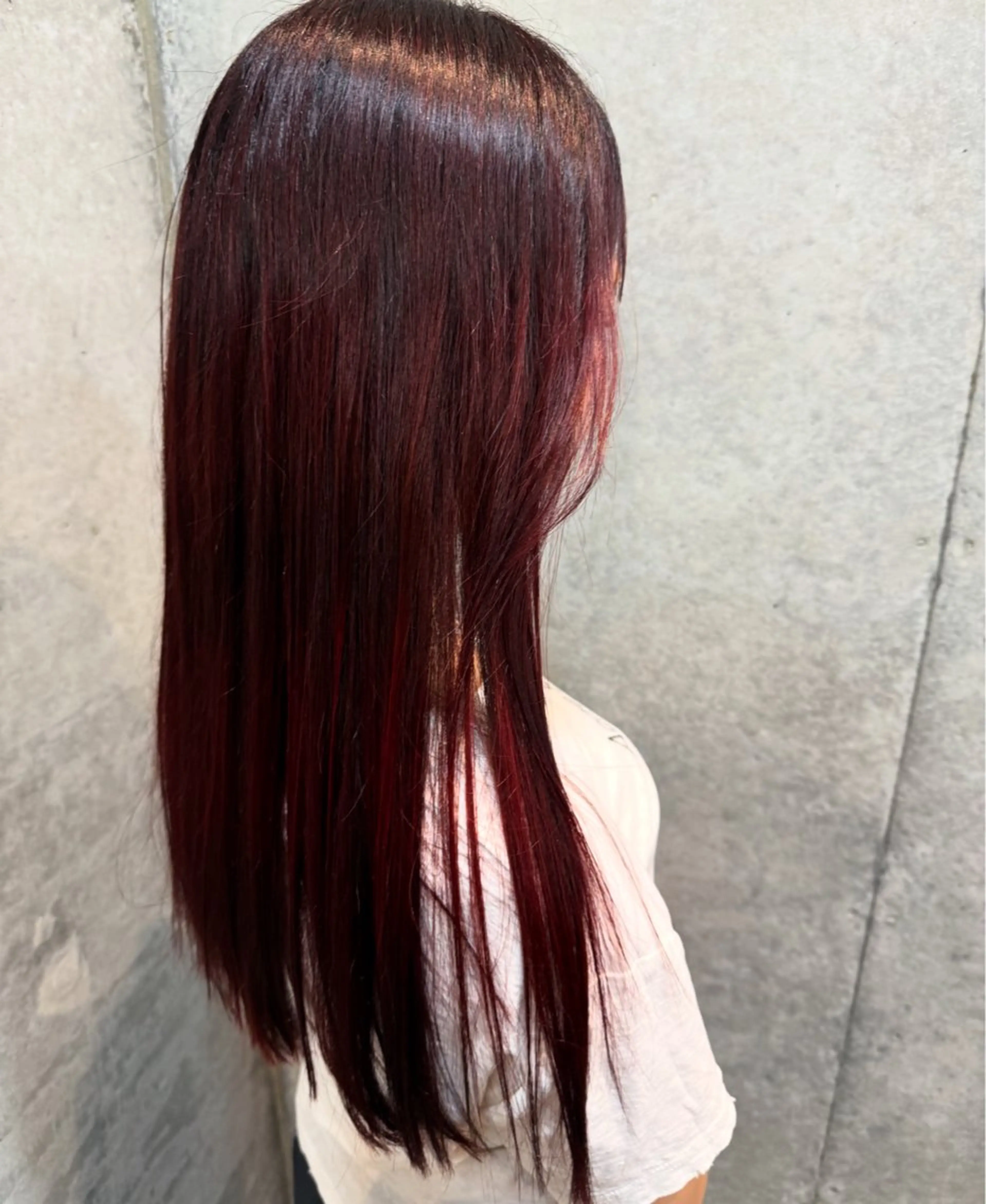 セミロング ハコ（HACO)所属・豊嶋 暉直のヘアスタイル