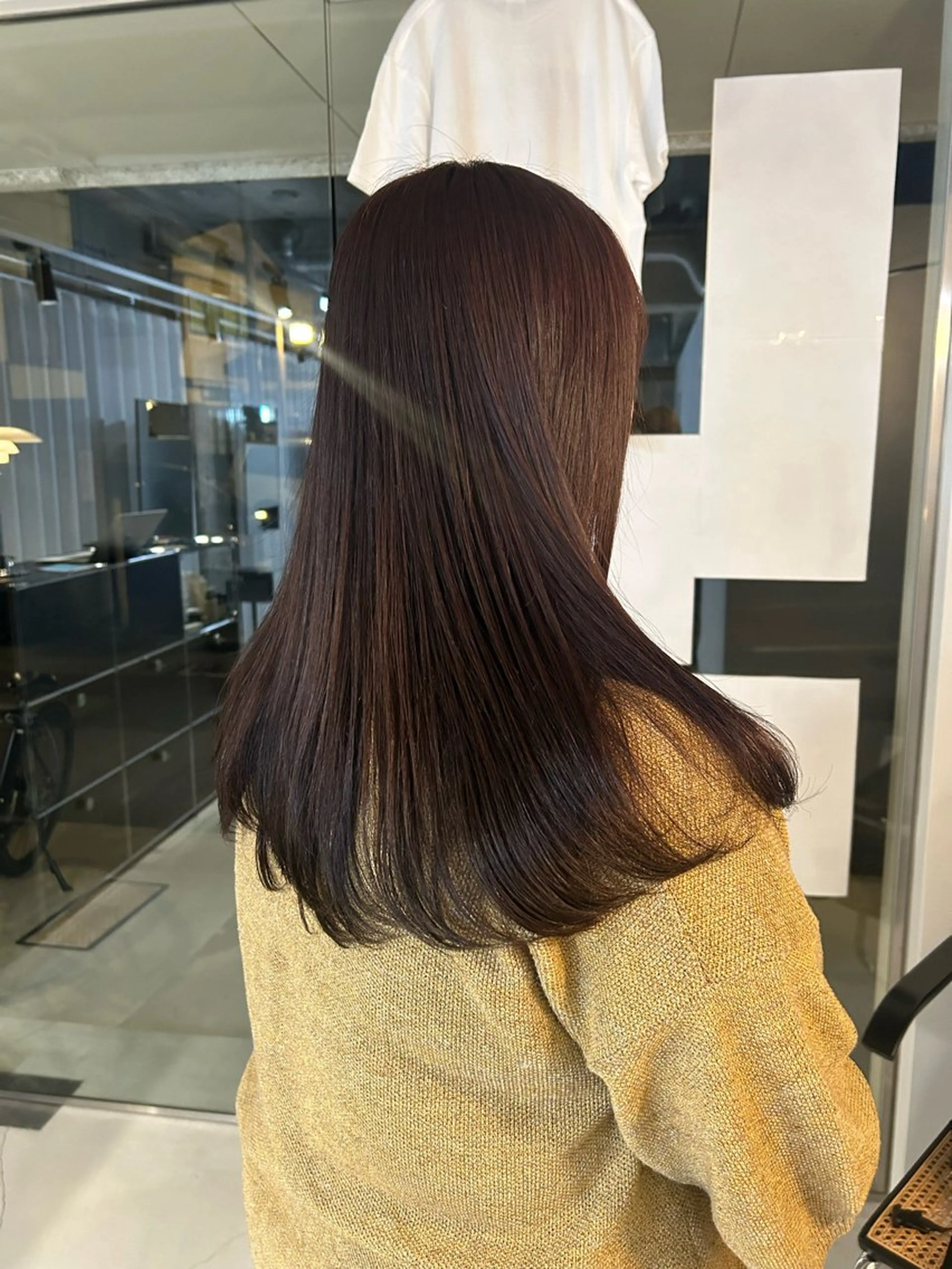 ロング カラー Alter所属・layer/透明感 ハイトーン/kanaのヘアスタイル