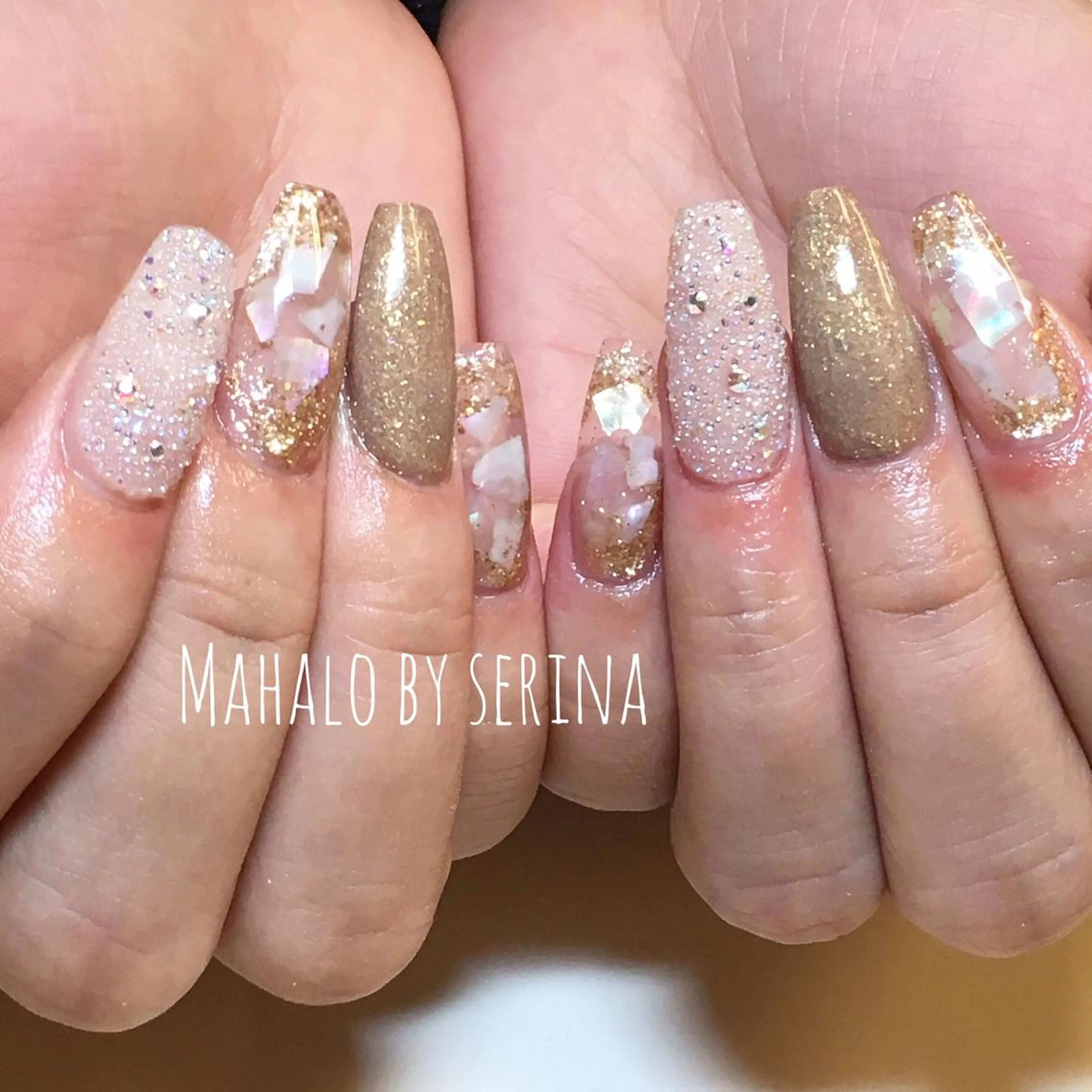 ロング ネイル SUNNY BAE. SERINAのネイルデザイン