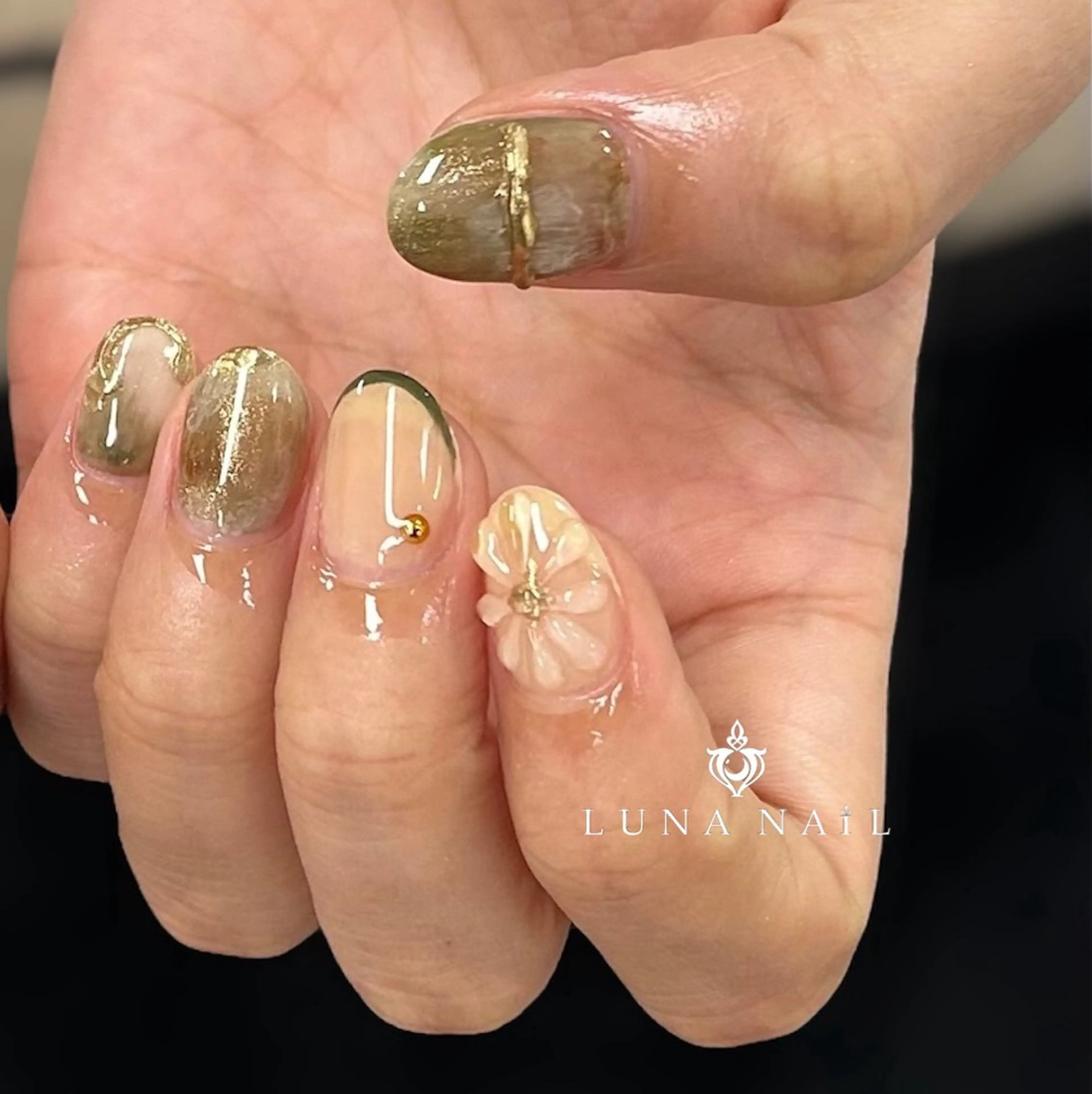 ネイル ハンドネイル アトリエ　ミモザ所属・いまむら あかりのネイルデザイン