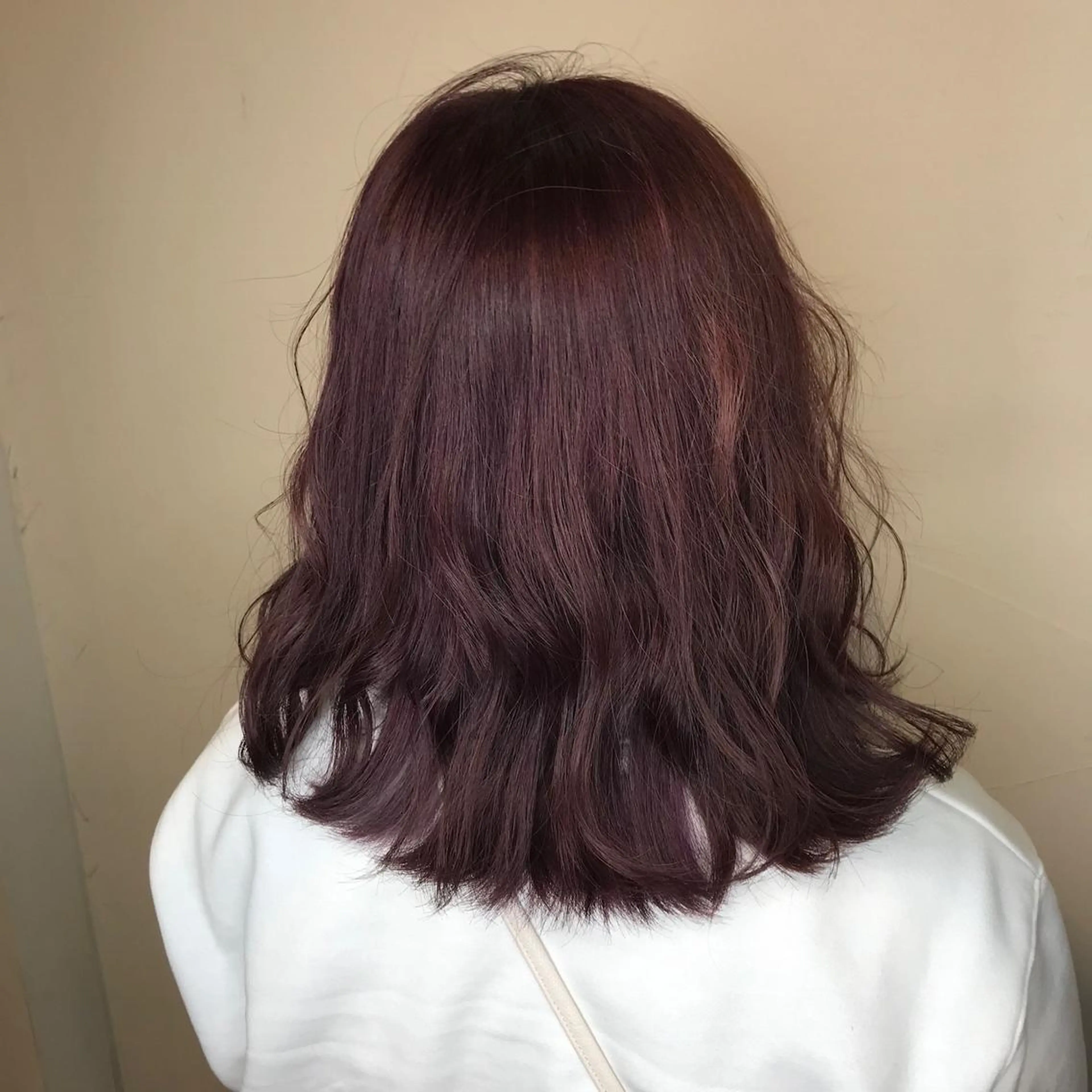 ミディアム ヘアカラー 中田 サヤカのヘアスタイル
