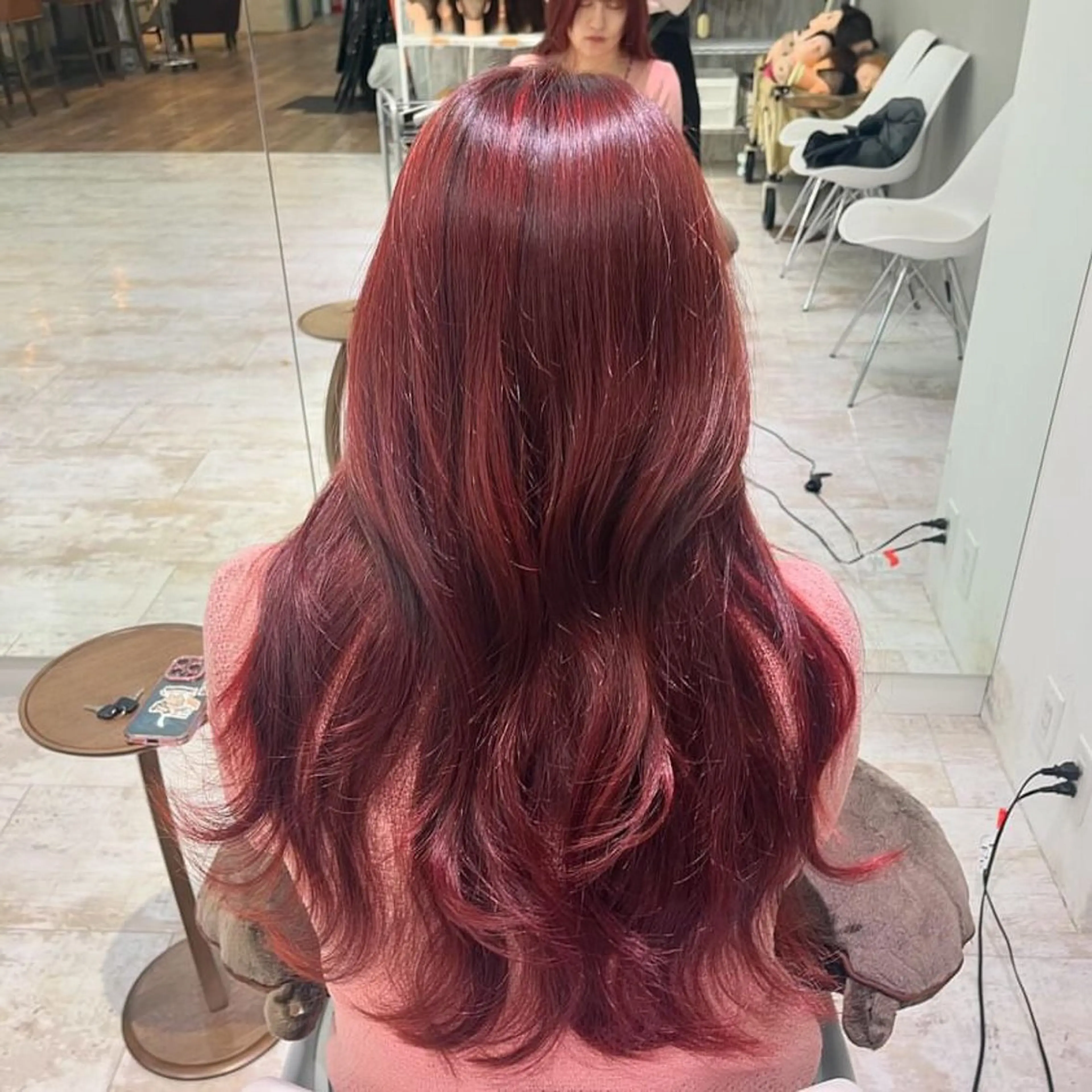 ロング issa academyのヘアスタイル