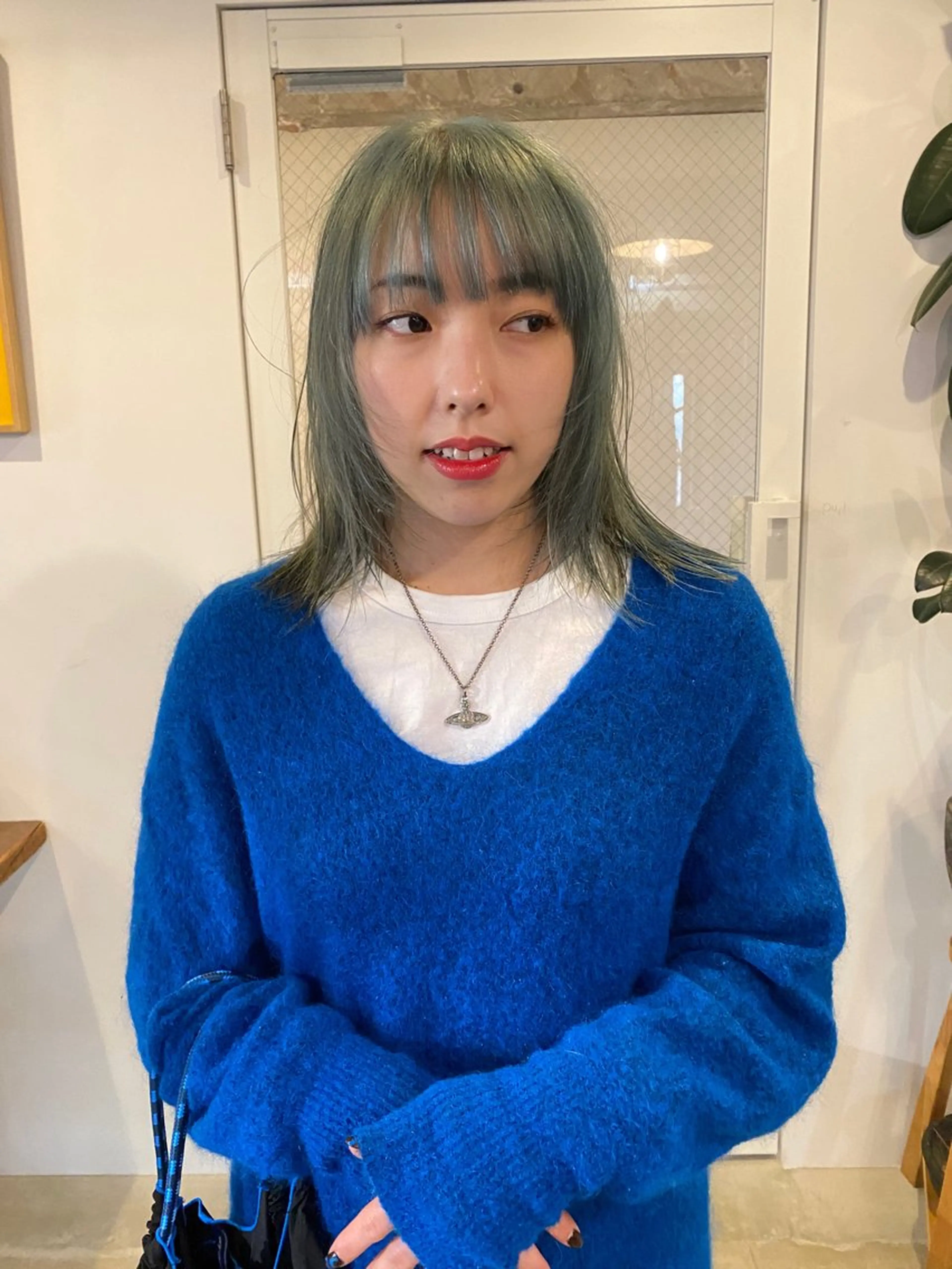 ミディアム カラー GATTACA所属・KEI gattacaのヘアスタイル