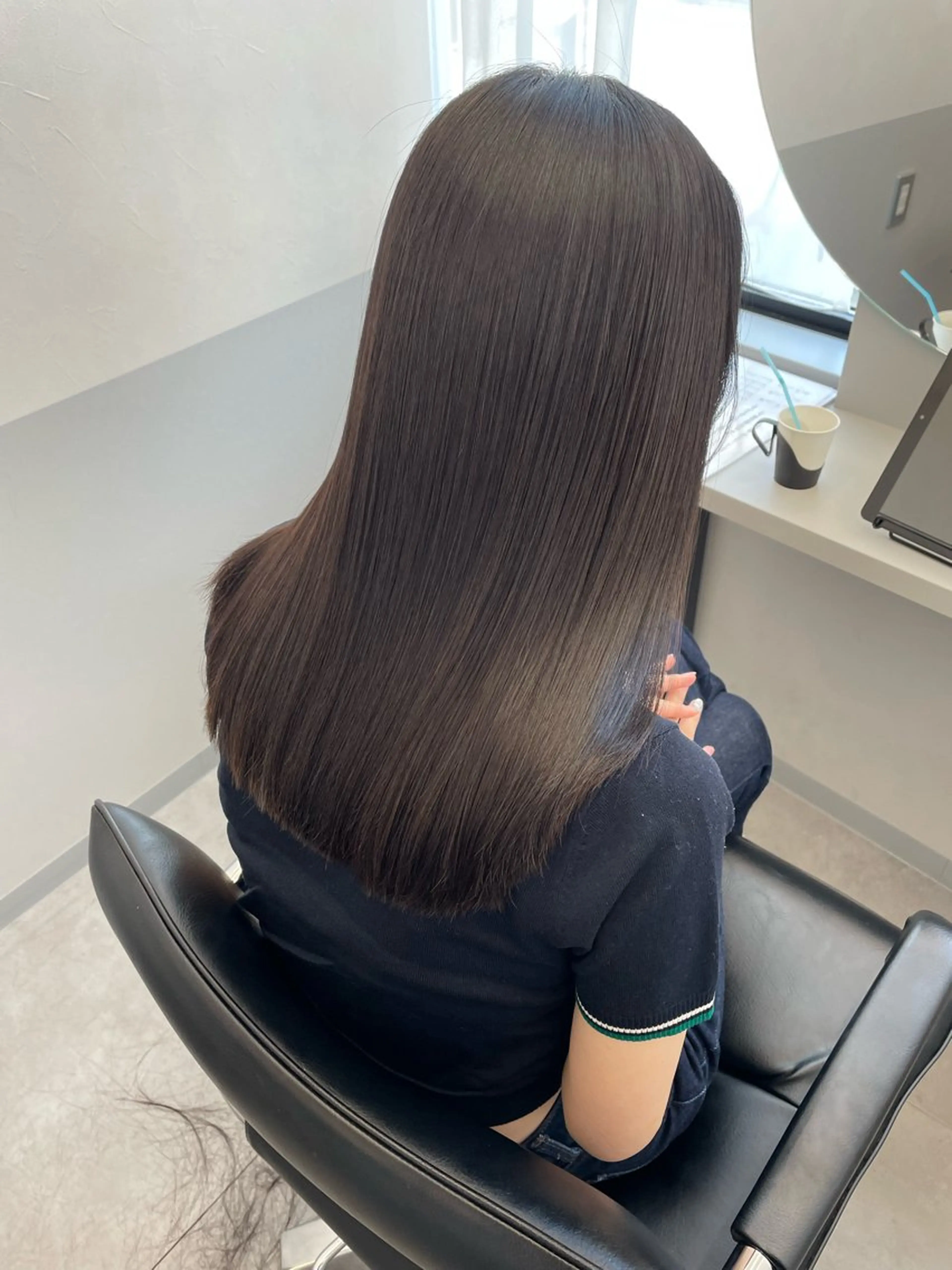 セミロング カット 縮毛矯正 トリートメント 🌷tocca Mai🌷のヘアスタイル