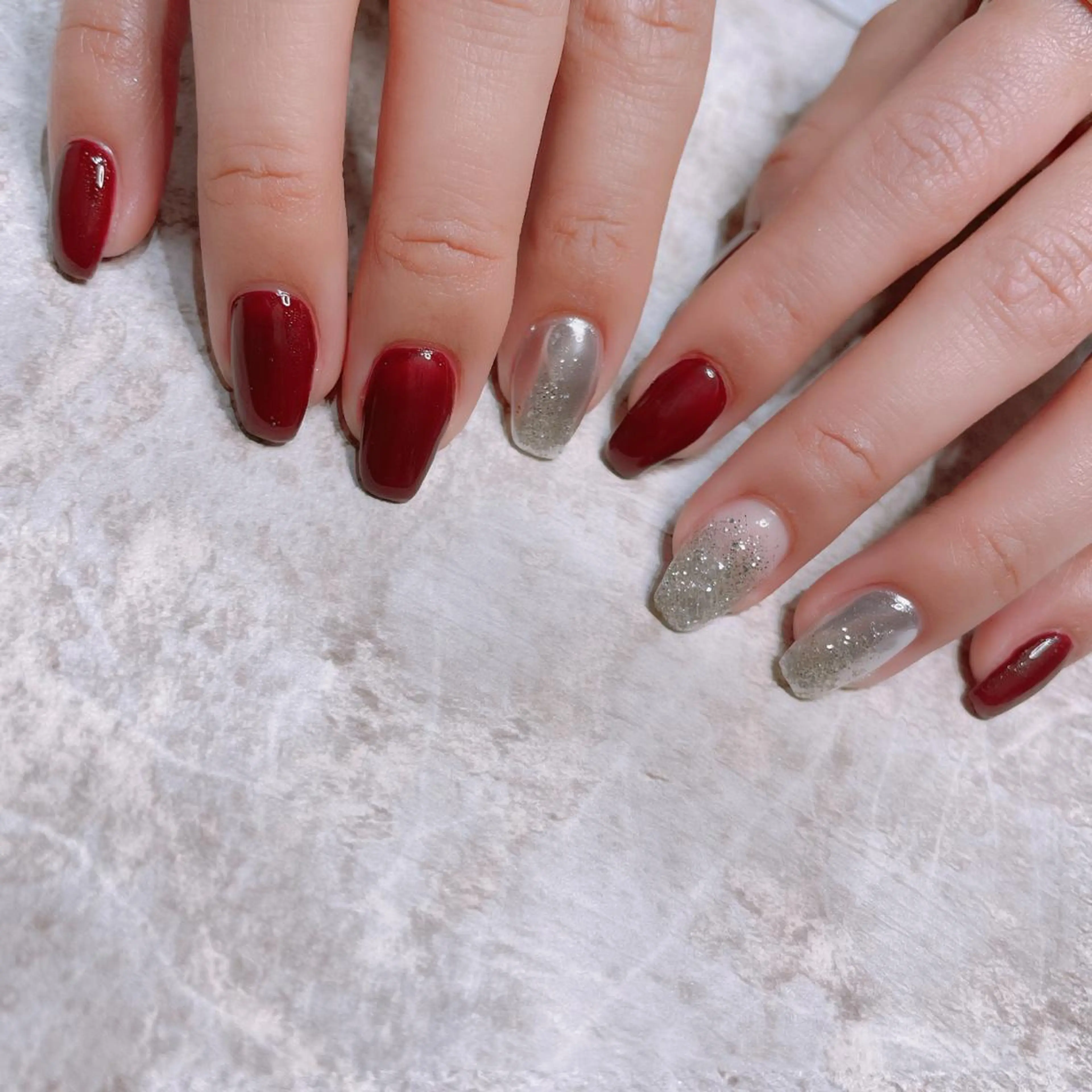 ネイル Aim* 深爪・自爪育成専門店のネイルデザイン