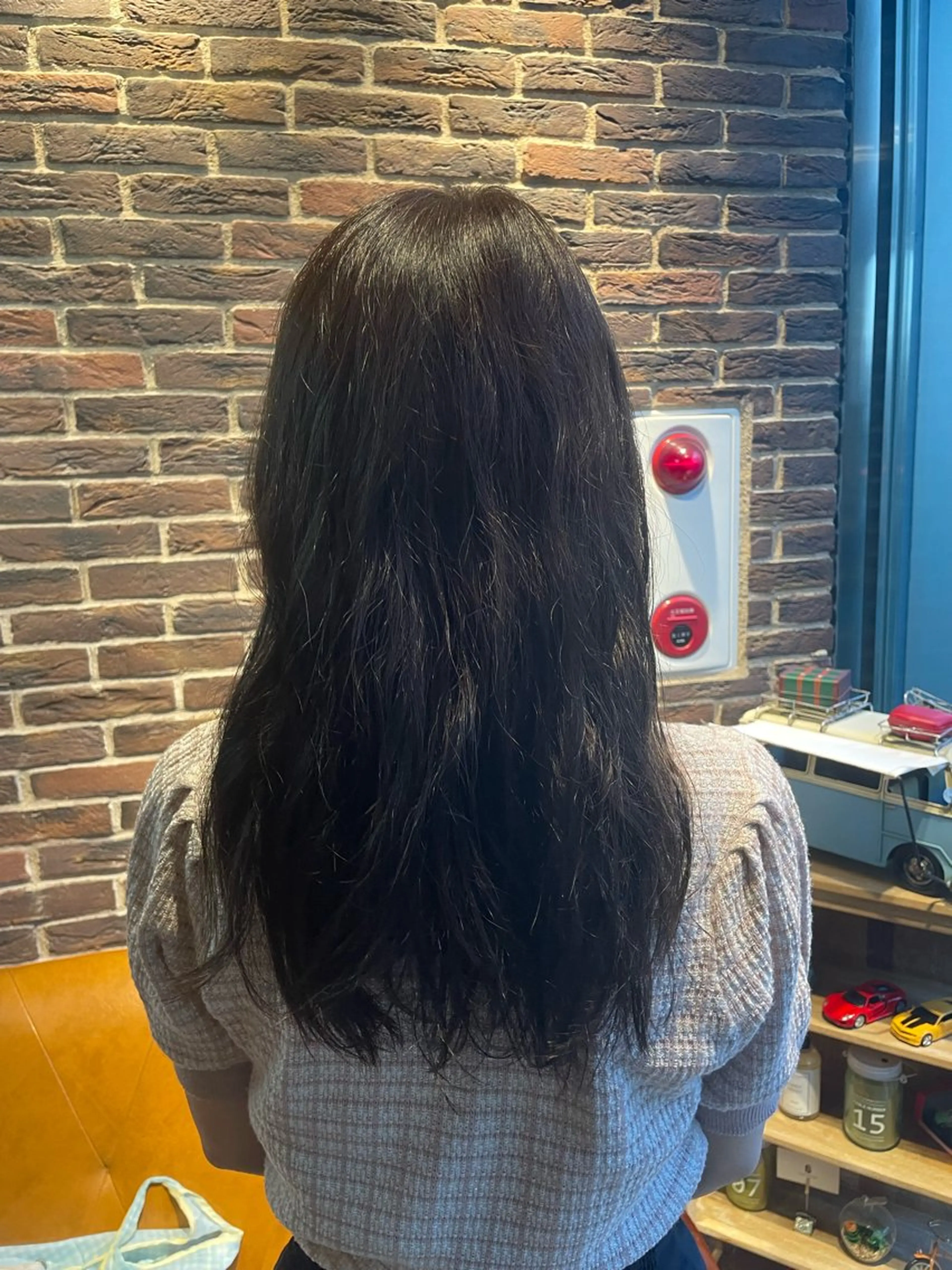 ロング カラー パーマ ヘアカラー Hair salon 6所属・照井 奈保子のヘアスタイル