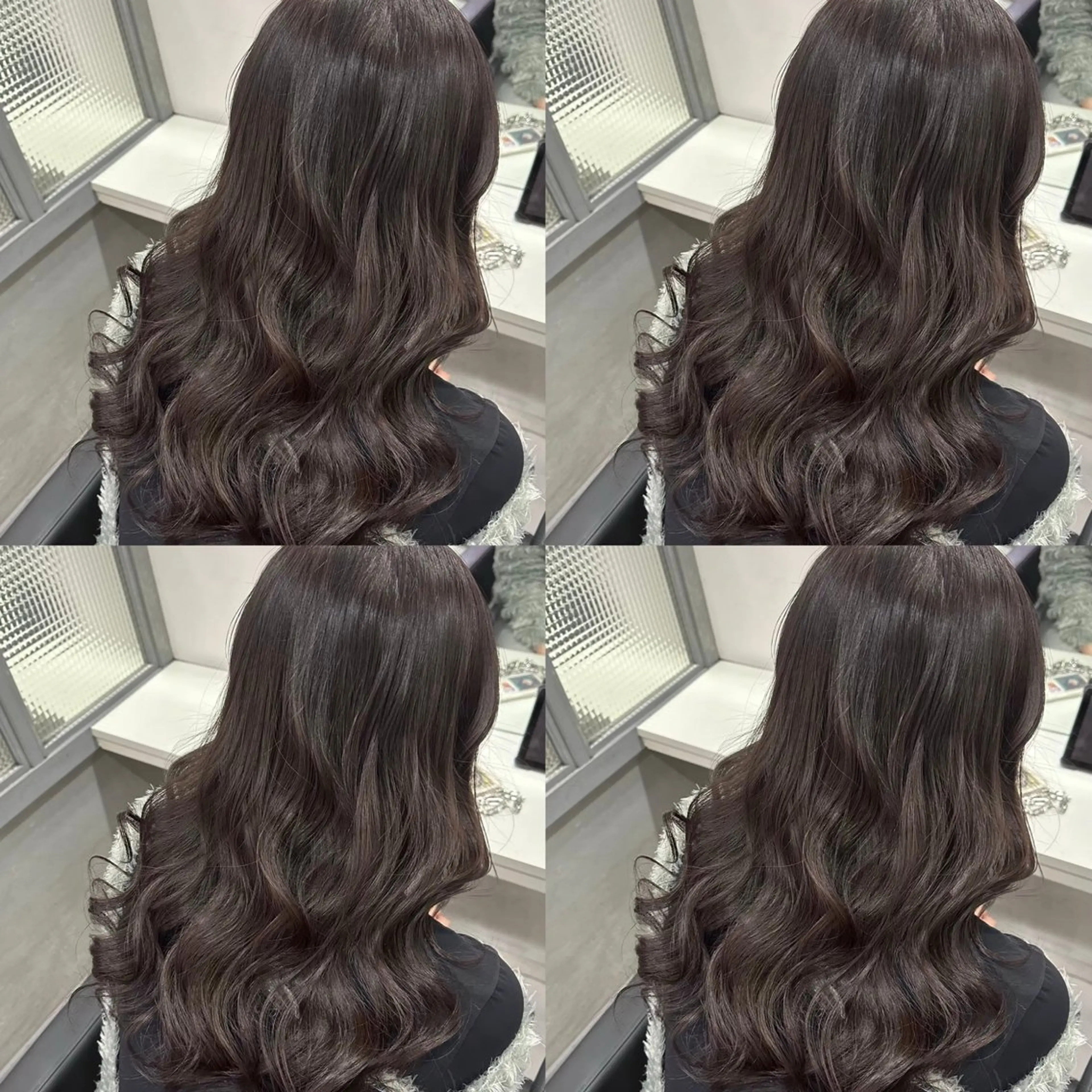 セミロング ヘアセット 透明感カラー ･艶髪💫きららのヘアスタイル