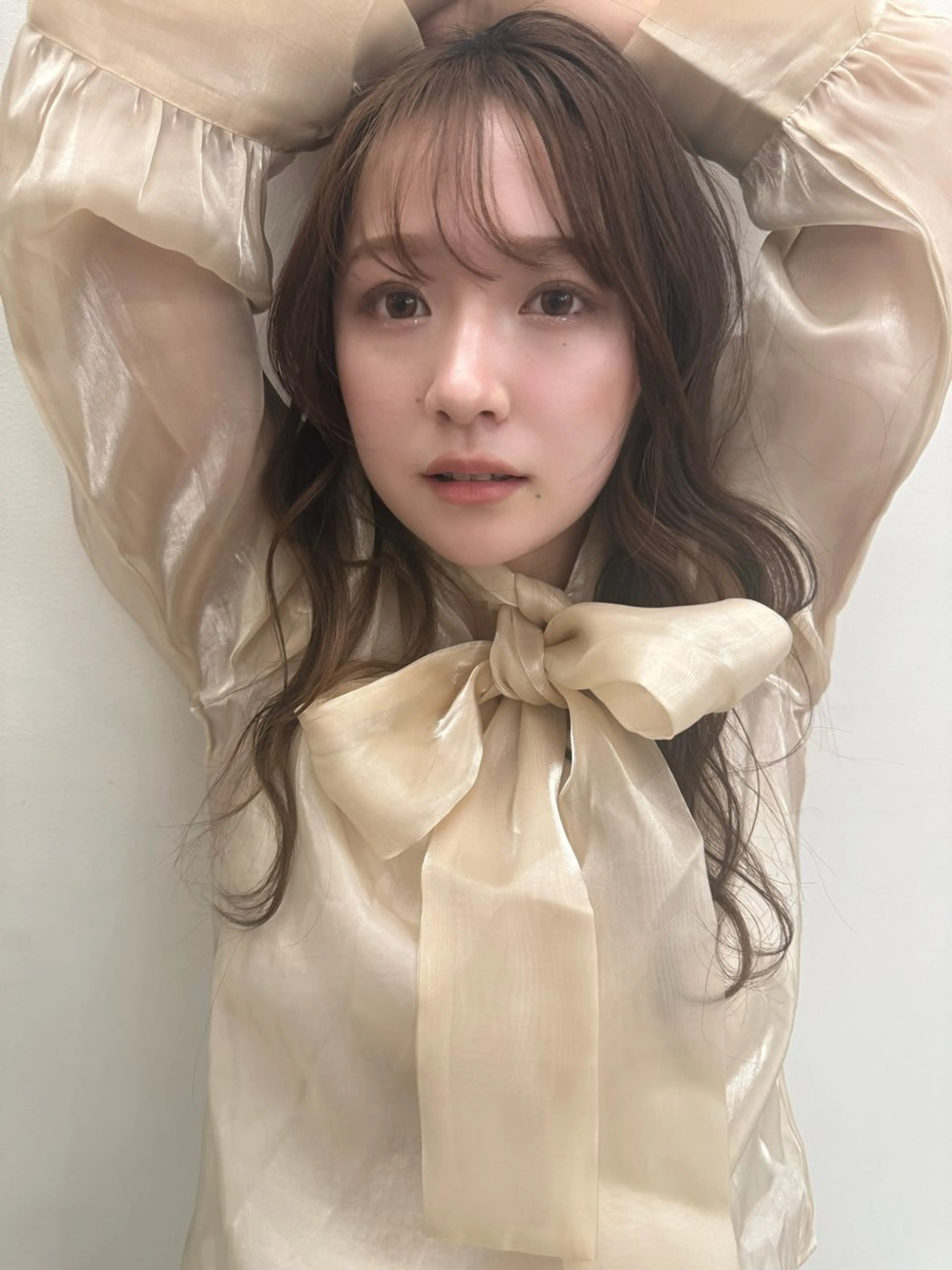 ロング ヘアカラー トリートメント U too e’s 鎌倉🌿堀岡千紘のヘアスタイル