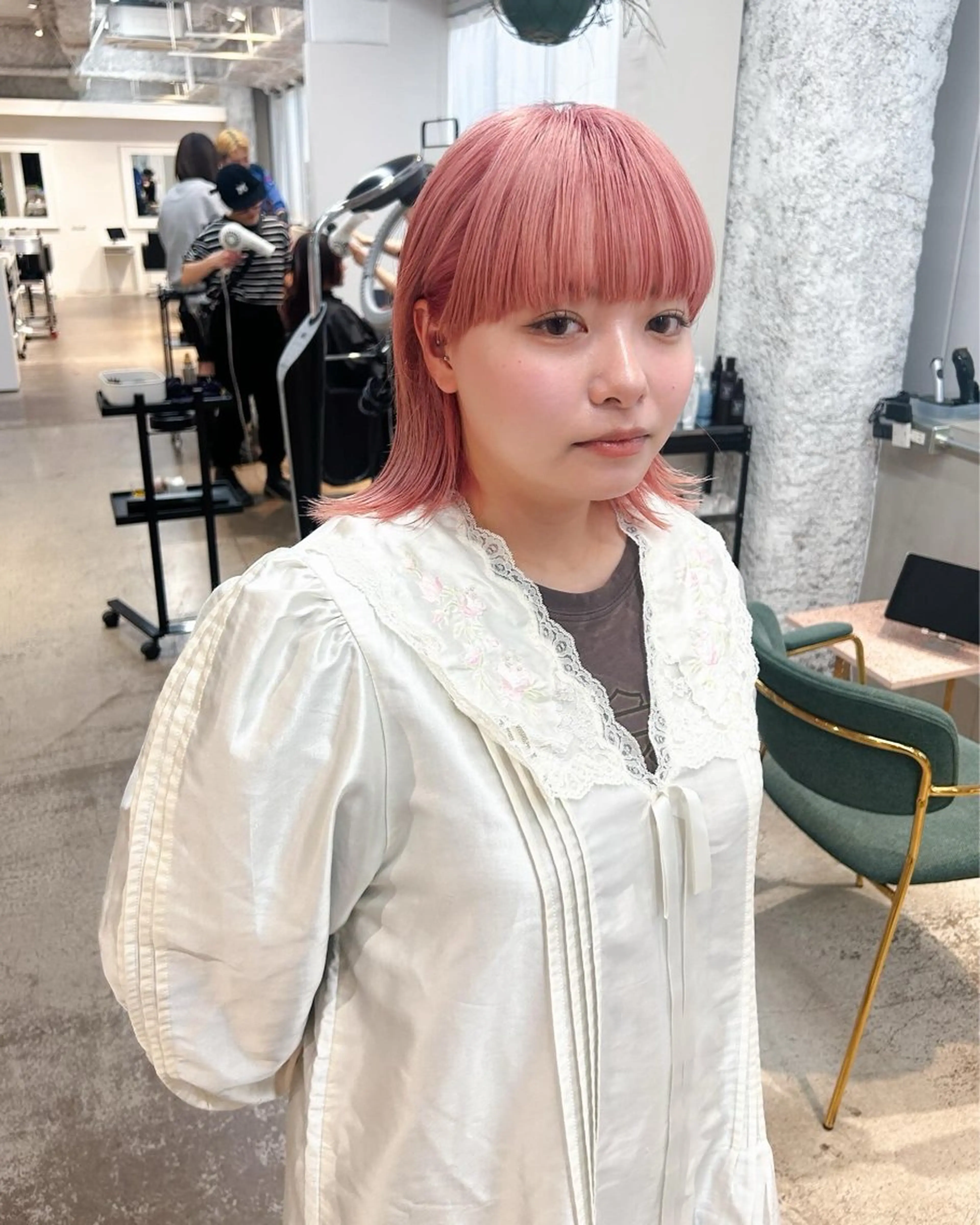 ミディアム ヘアカラー STAN WOOD所属・似合わせcut 🔥yutakaのヘアスタイル