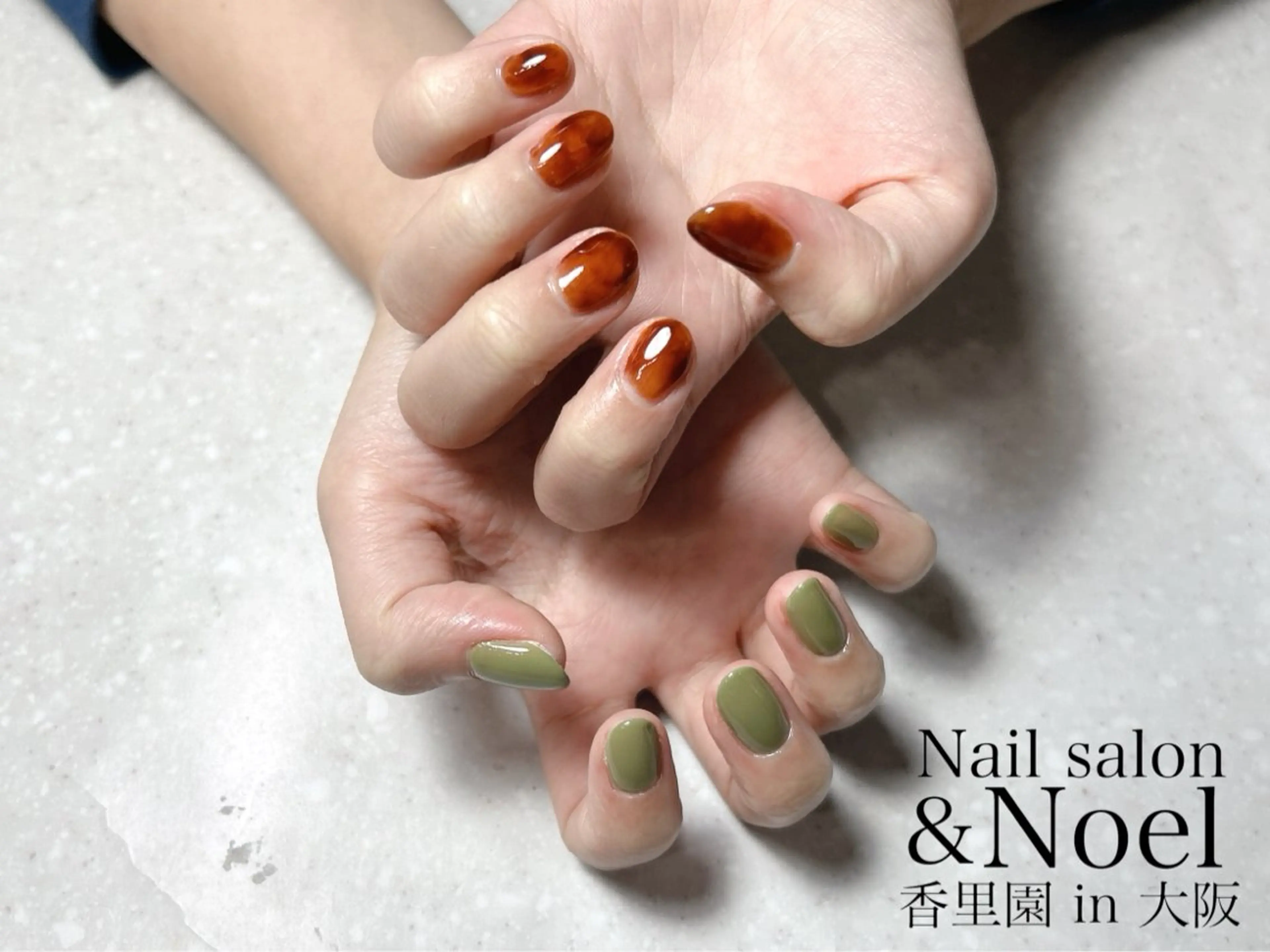 ネイル ハンドネイル Nailsalon  &Noel所属・もも 🍑のネイルデザイン