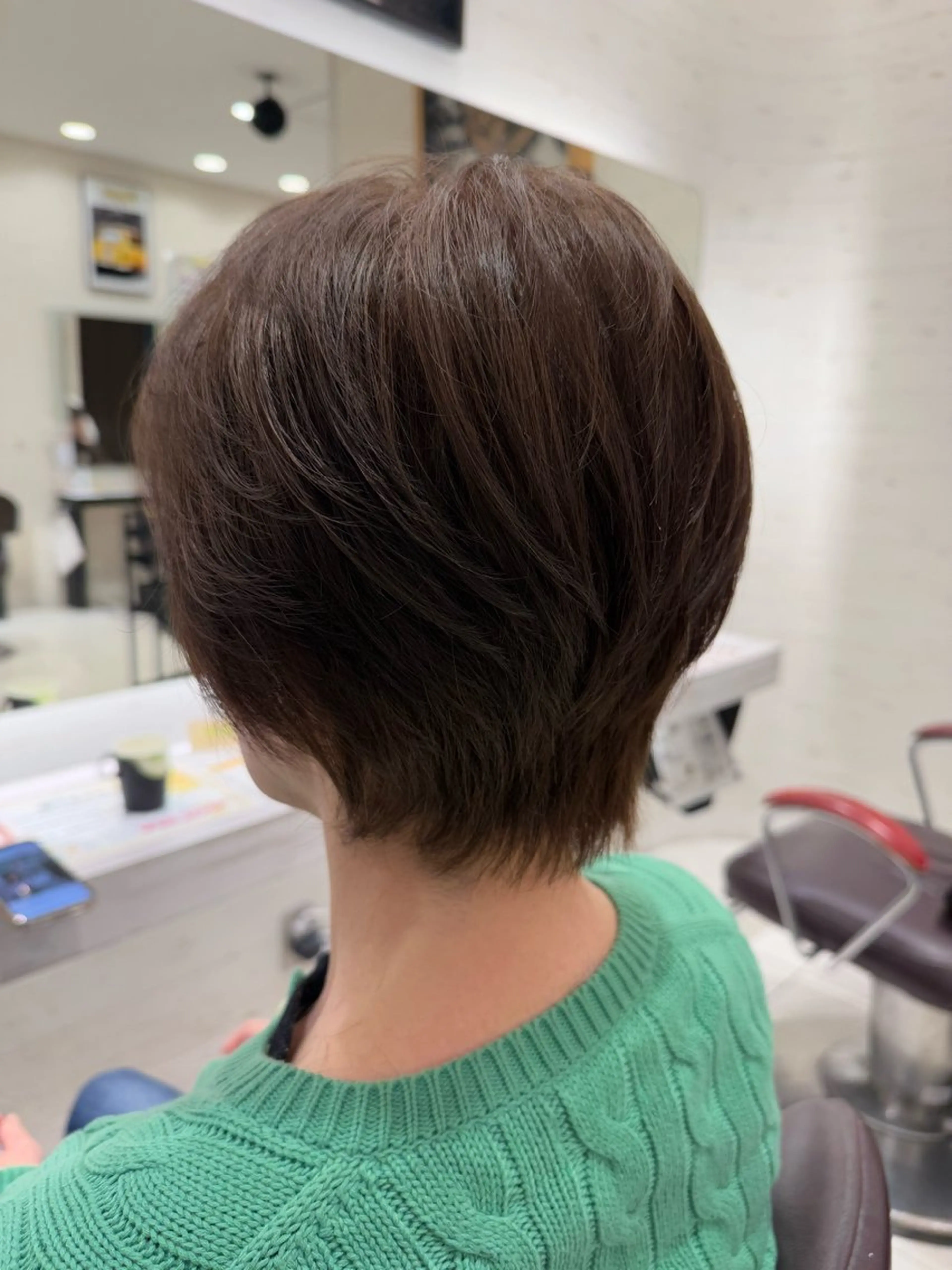 ショート カット EARTH 山﨑龍馬のヘアスタイル