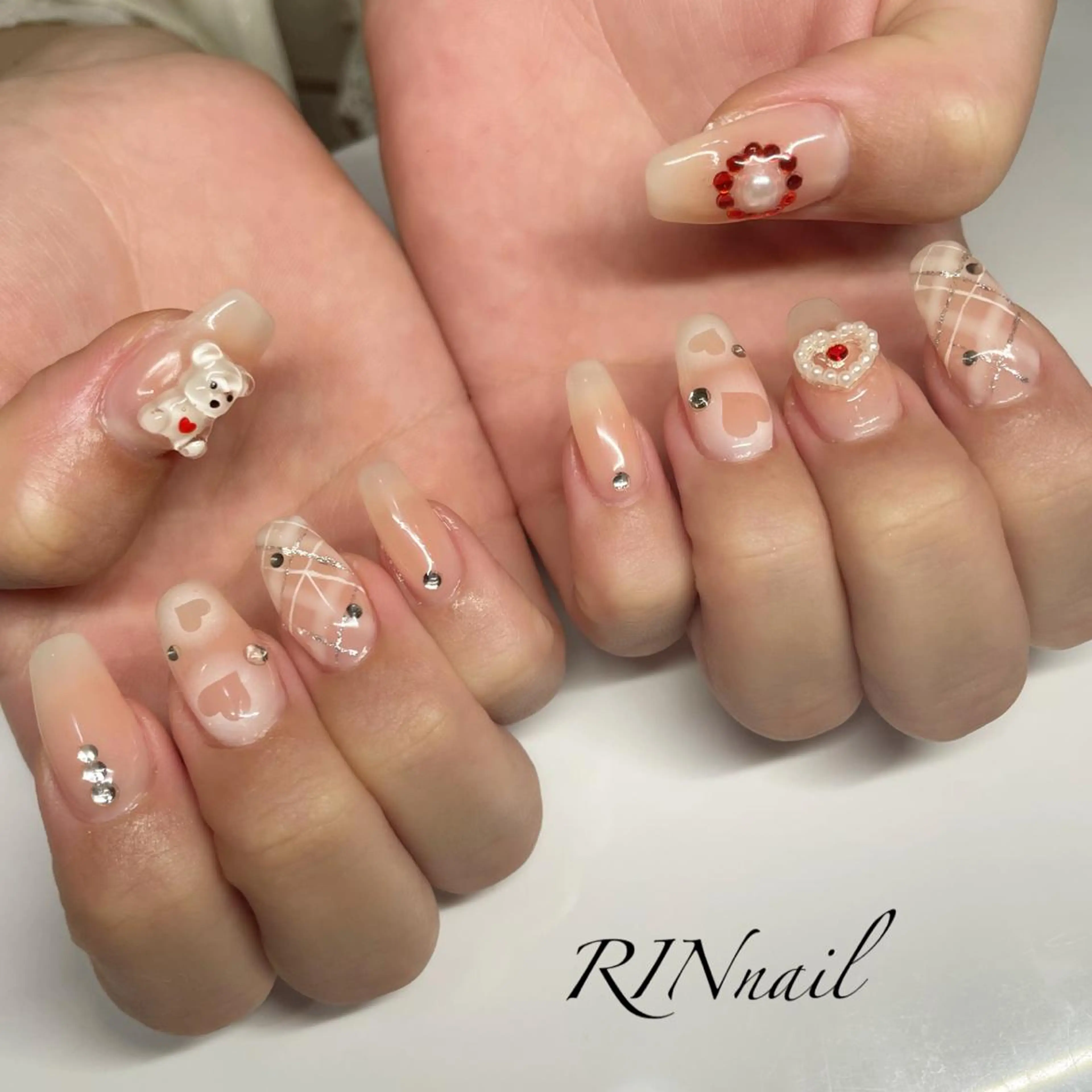 ネイル ハンドネイル ハンドケア RIN HOMEnailのネイルデザイン