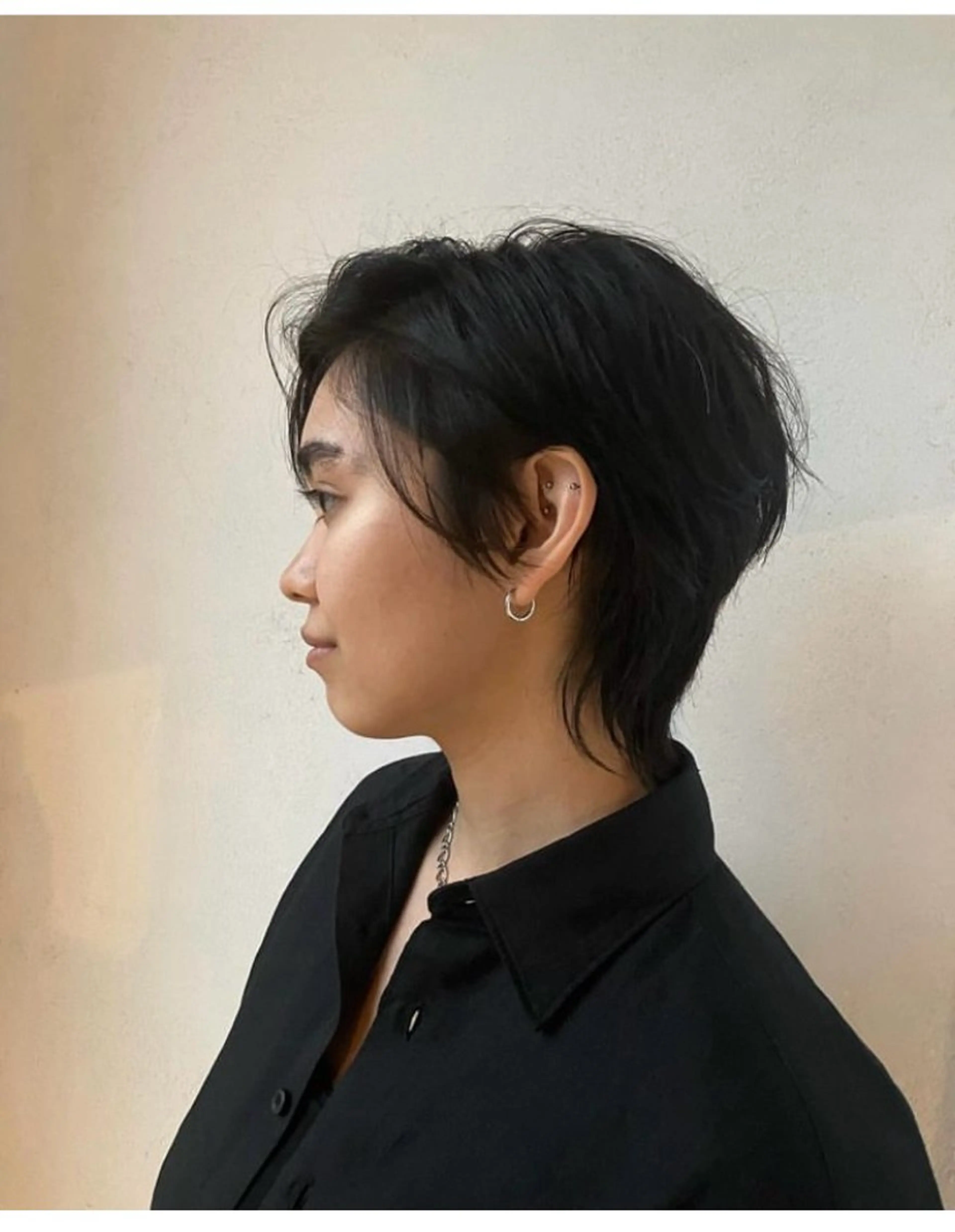 ショート 清水 美香のヘアスタイル