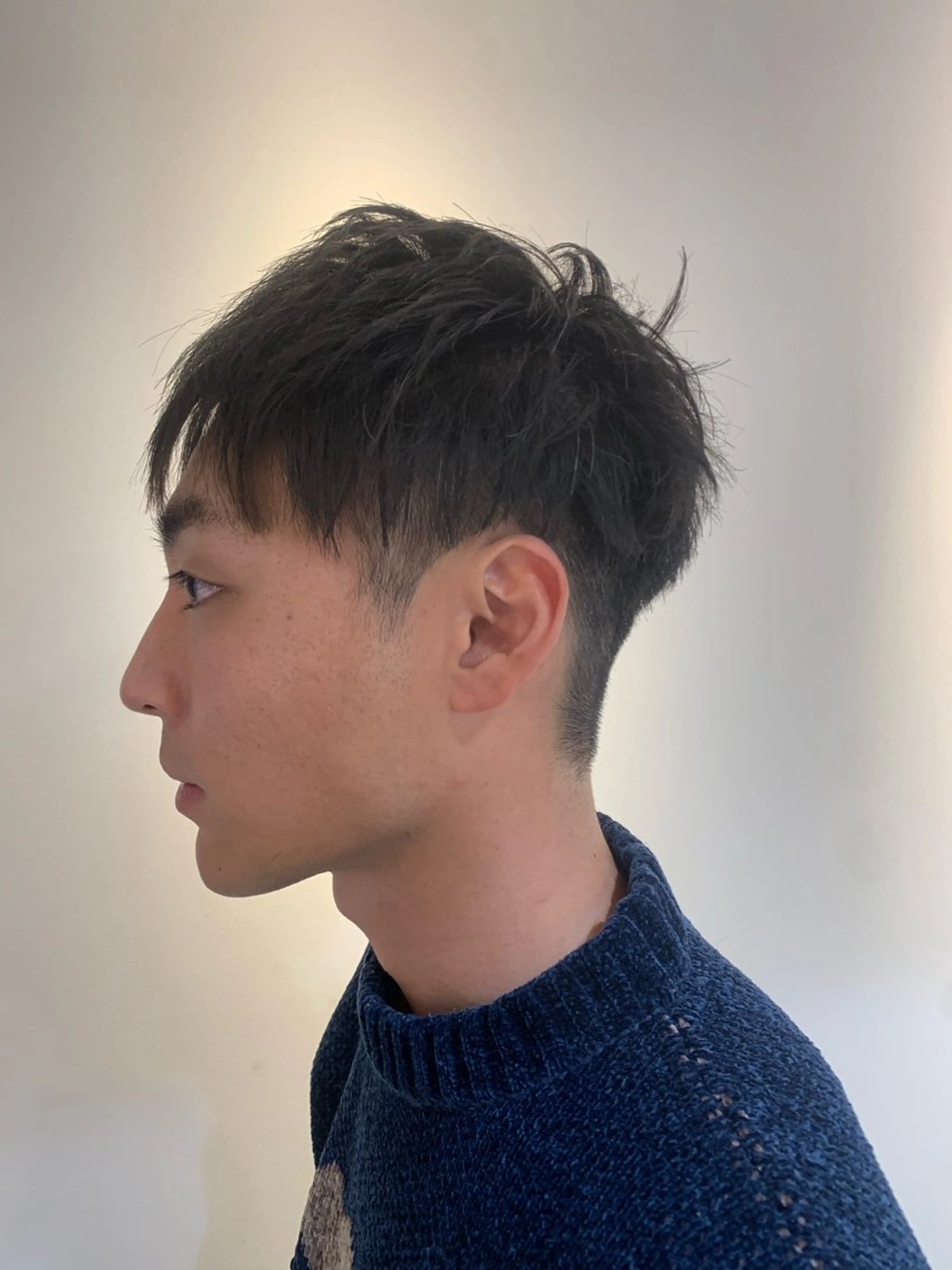 ショート メンズ マッシュ ショートヘア カット スカイレビュー所属・Yu /マッシュ/ スパイキーショートのヘアスタイル