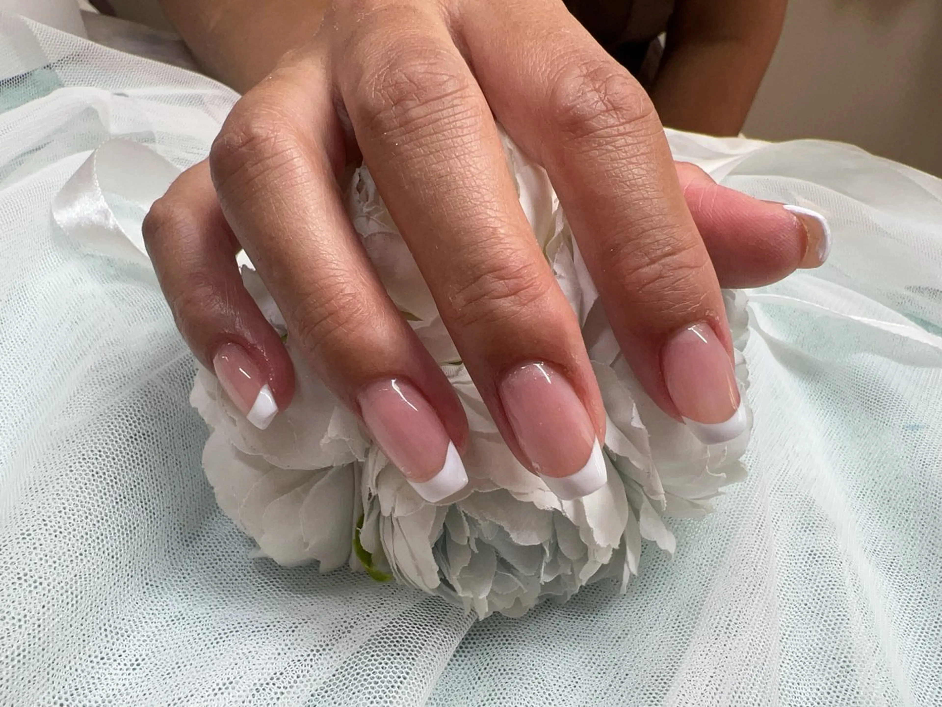 ネイル フレンチネイル ハンドネイル Yui Nail所属・林 ゆいのネイルデザイン