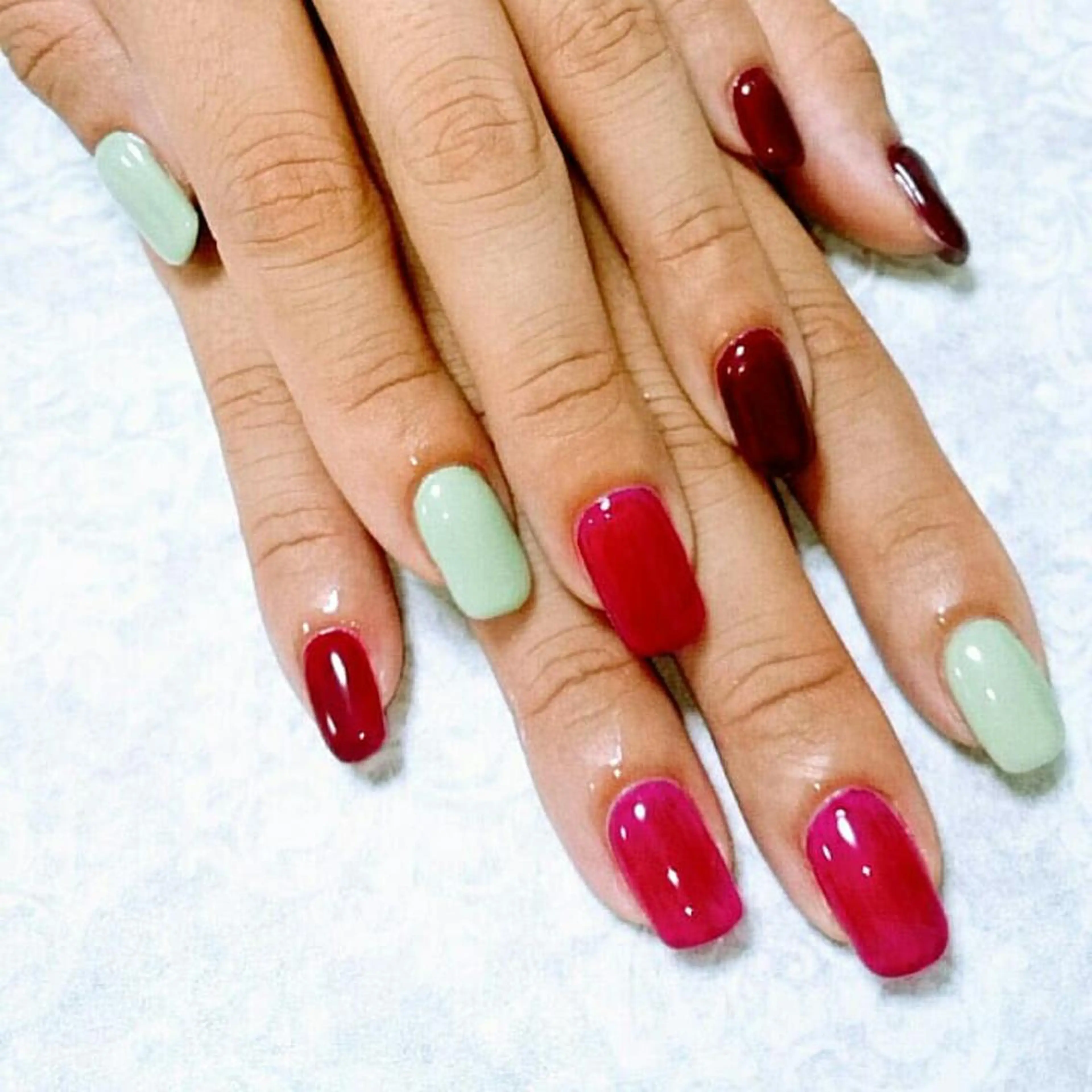 ネイル ワンカラーネイル JEWEL nailのネイルデザイン