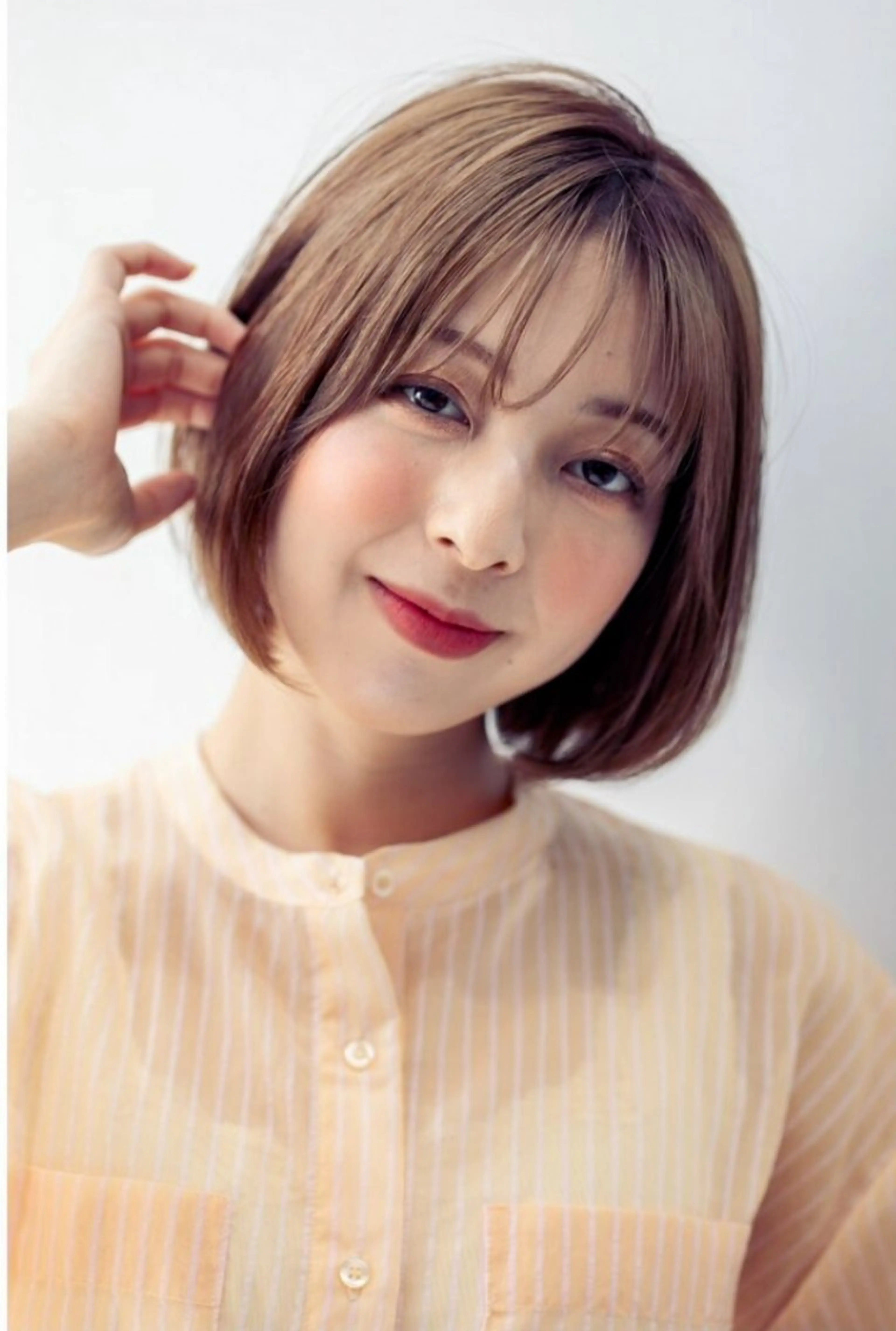 カラー ミディアム BRING by snowdrop所属・吉祥寺・BRING 近藤真千子のヘアスタイル