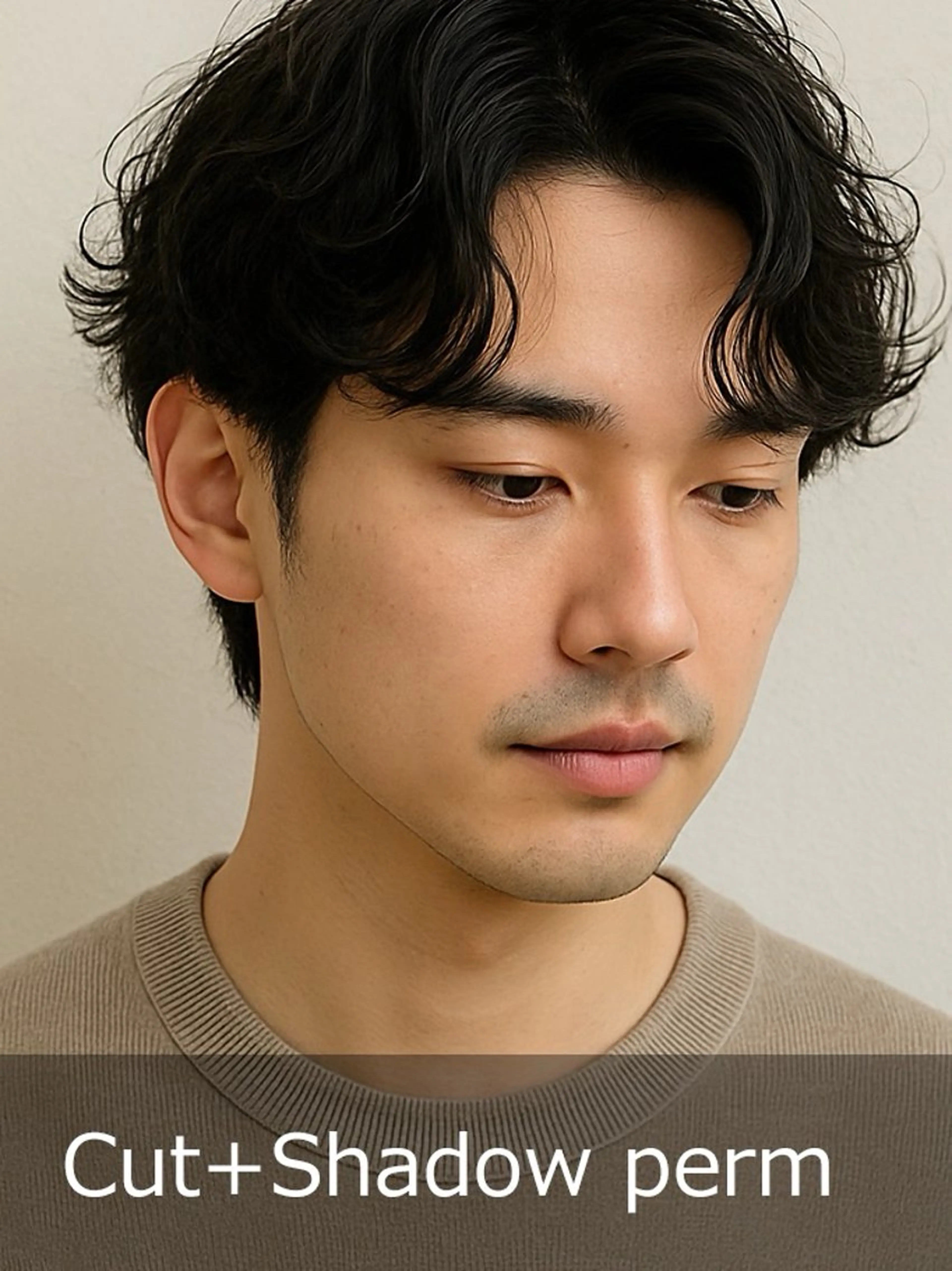 ショート メンズ カット パーマ anyhow academyのヘアスタイル