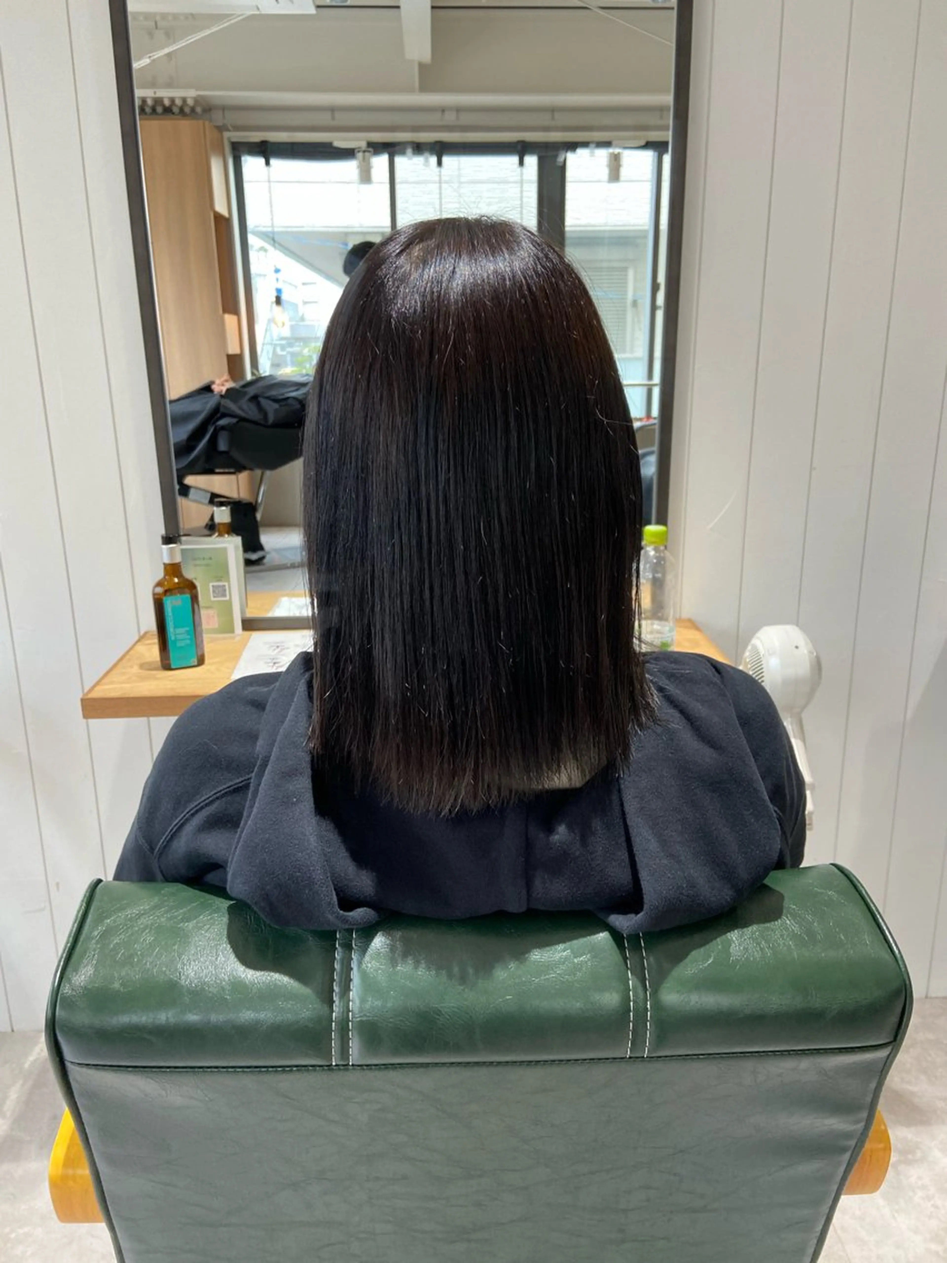ミディアム 髪質改善/オオイシ ナツミのヘアスタイル