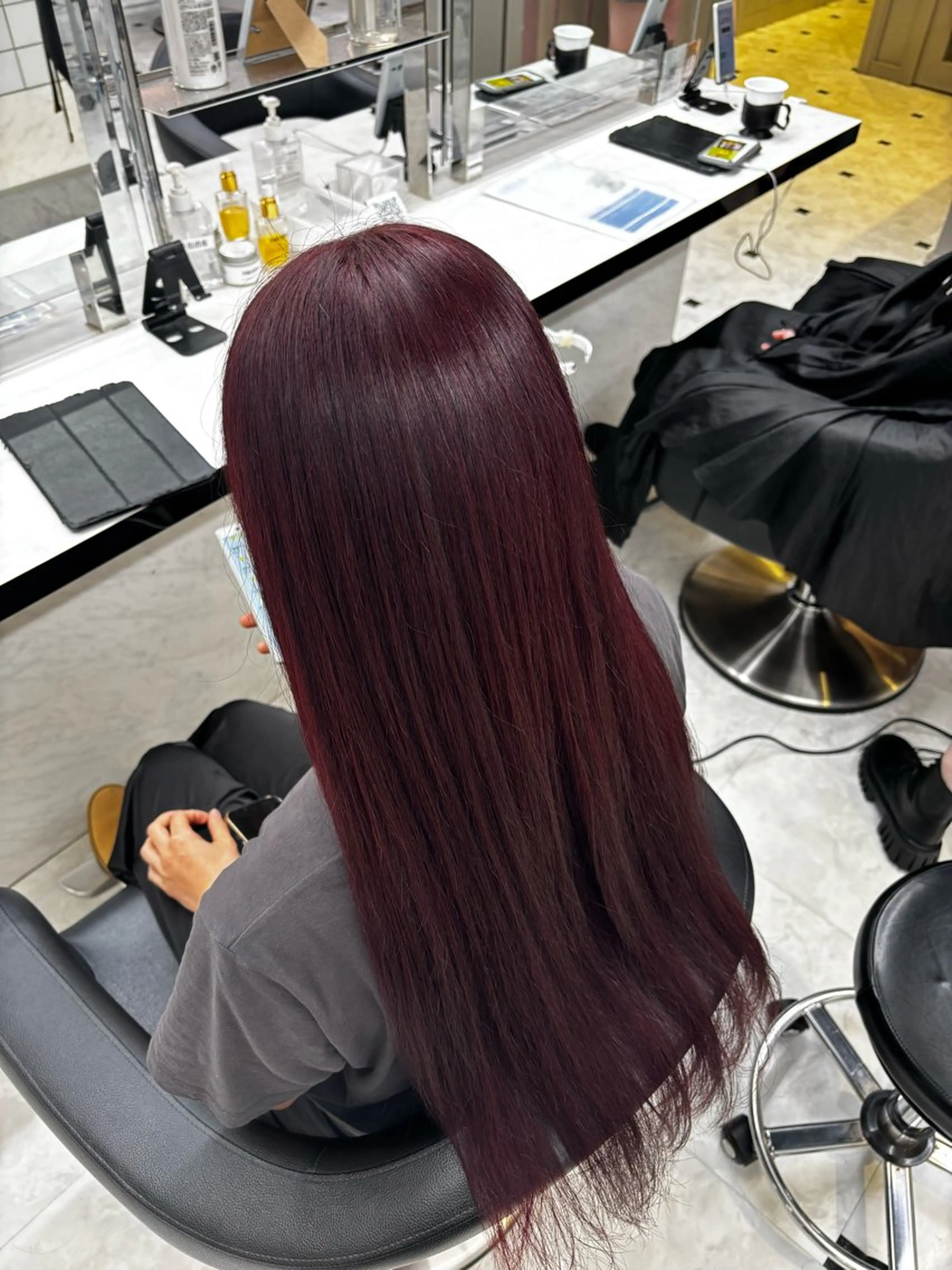 ロング 💖ベージュ💖 MEARIのヘアスタイル