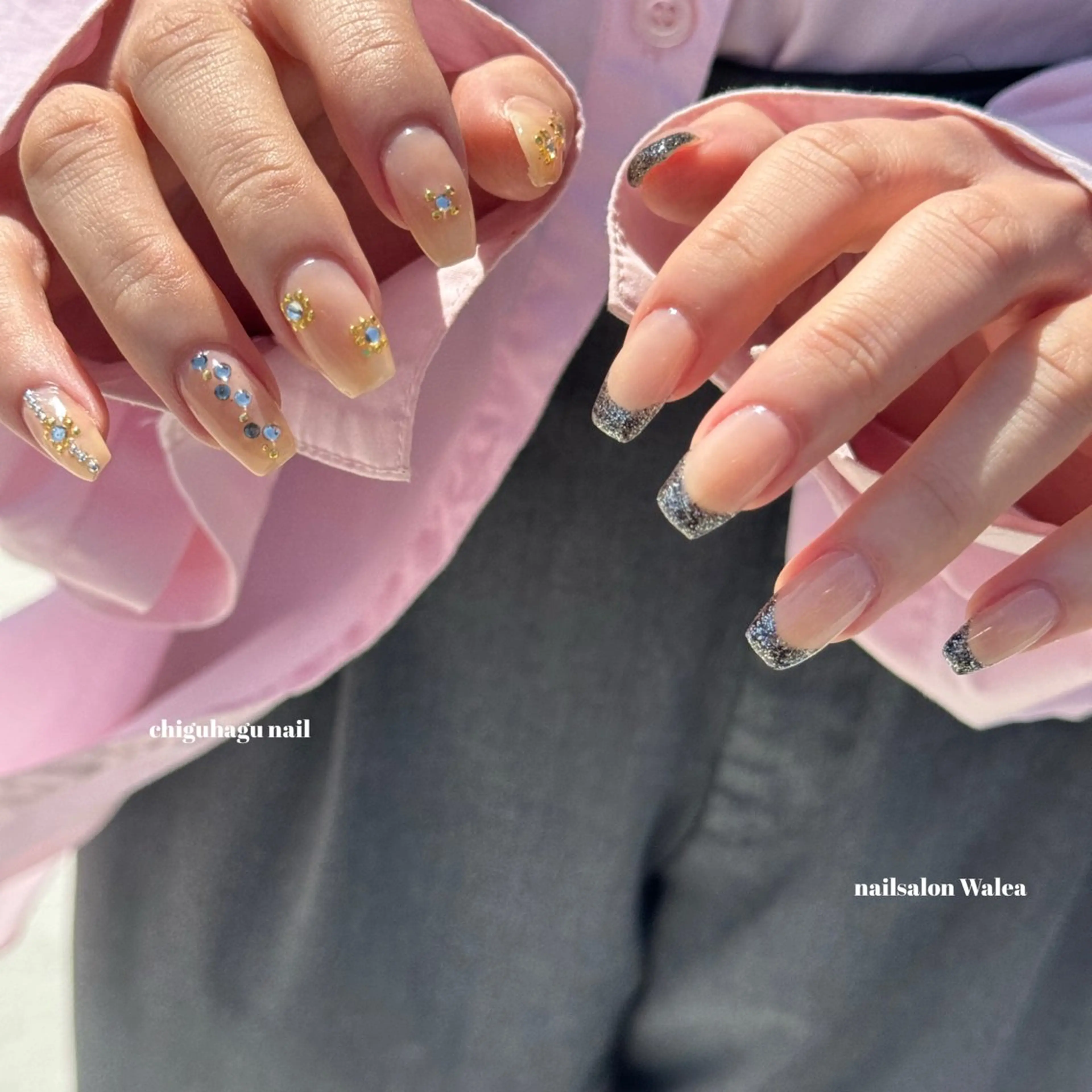 ネイル ハンドネイル nail salon waleaのネイルデザイン