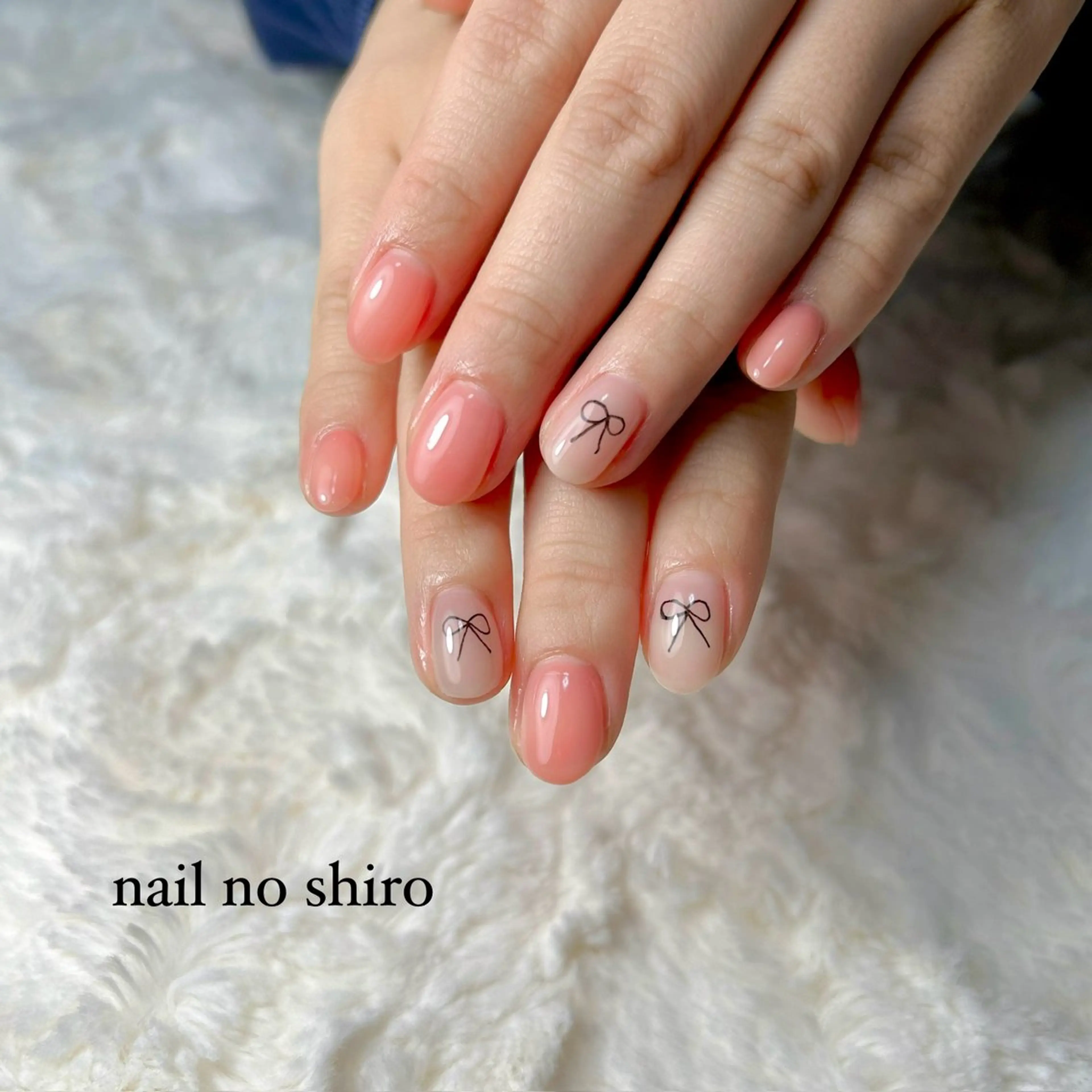 ネイル リボン nail no shiro/耳つぼのその他イメージ