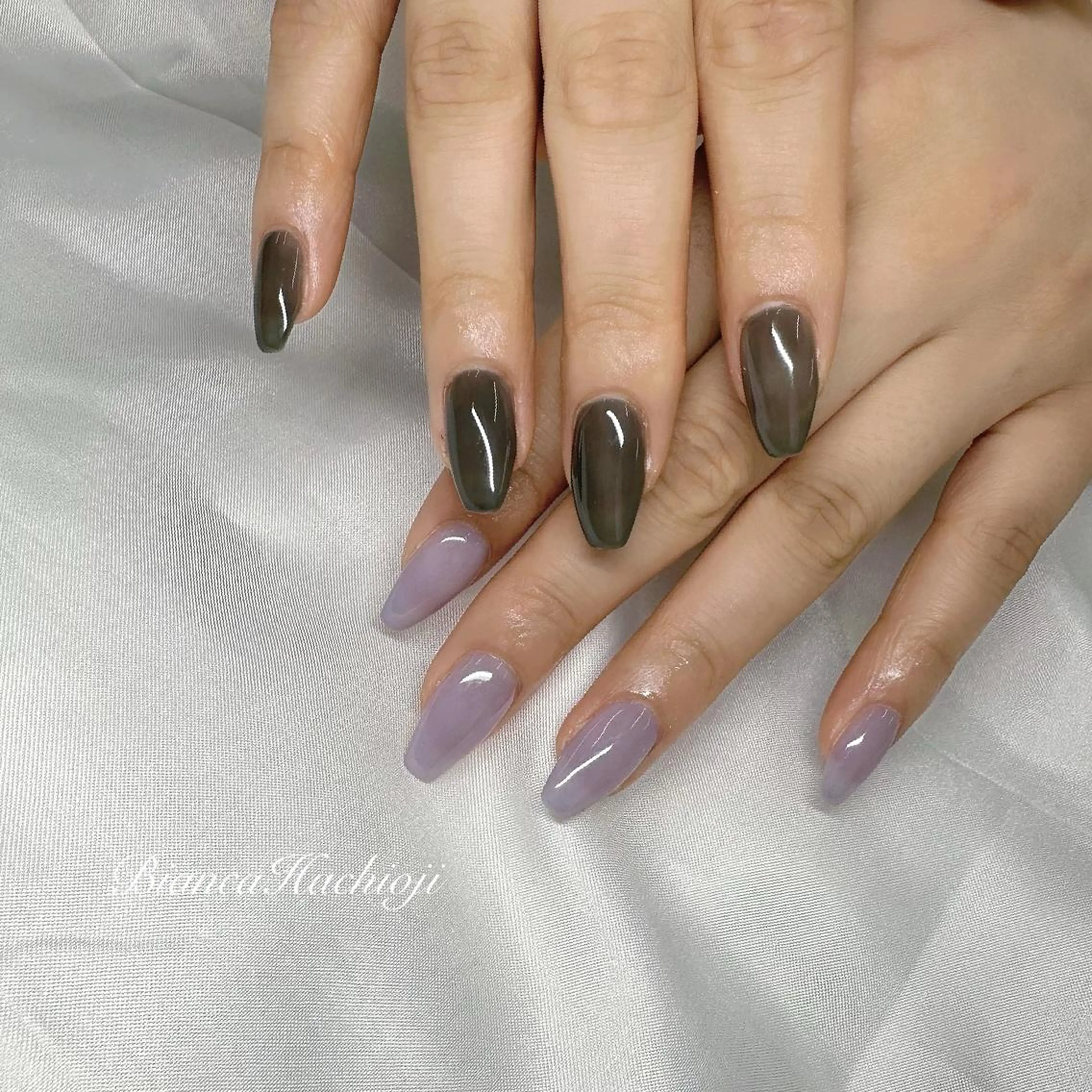 ネイル ハンドネイル Bianca🦋 AIRAのネイルデザイン