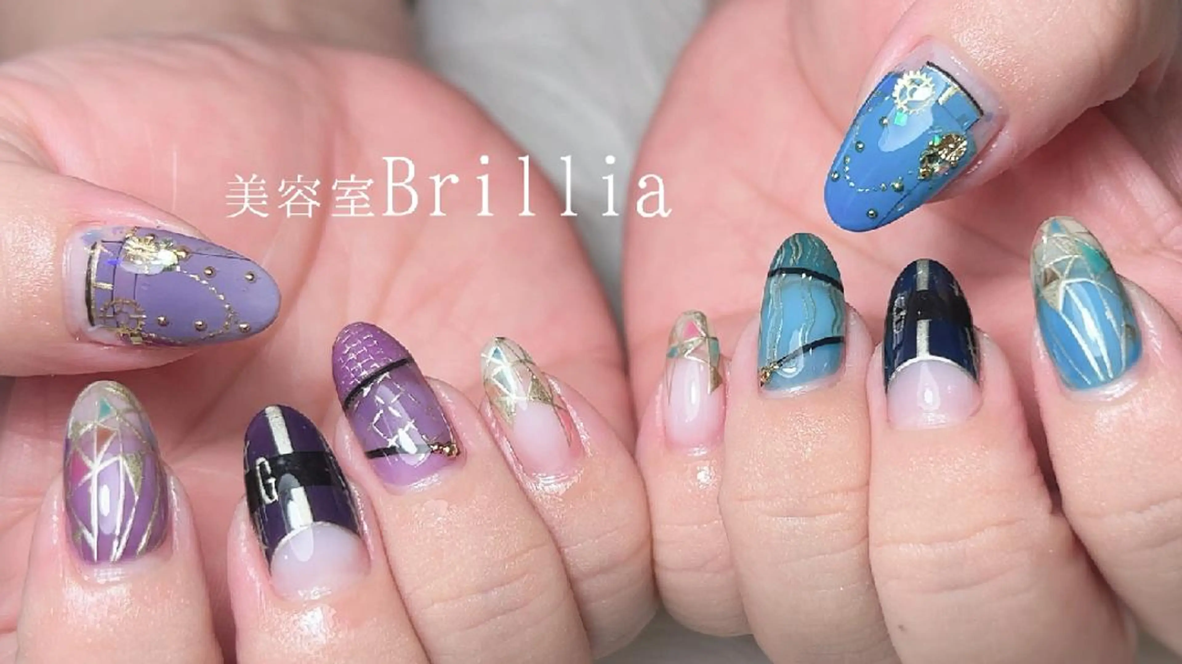 ネイル ハンドネイル 柴田 彩のネイルデザイン