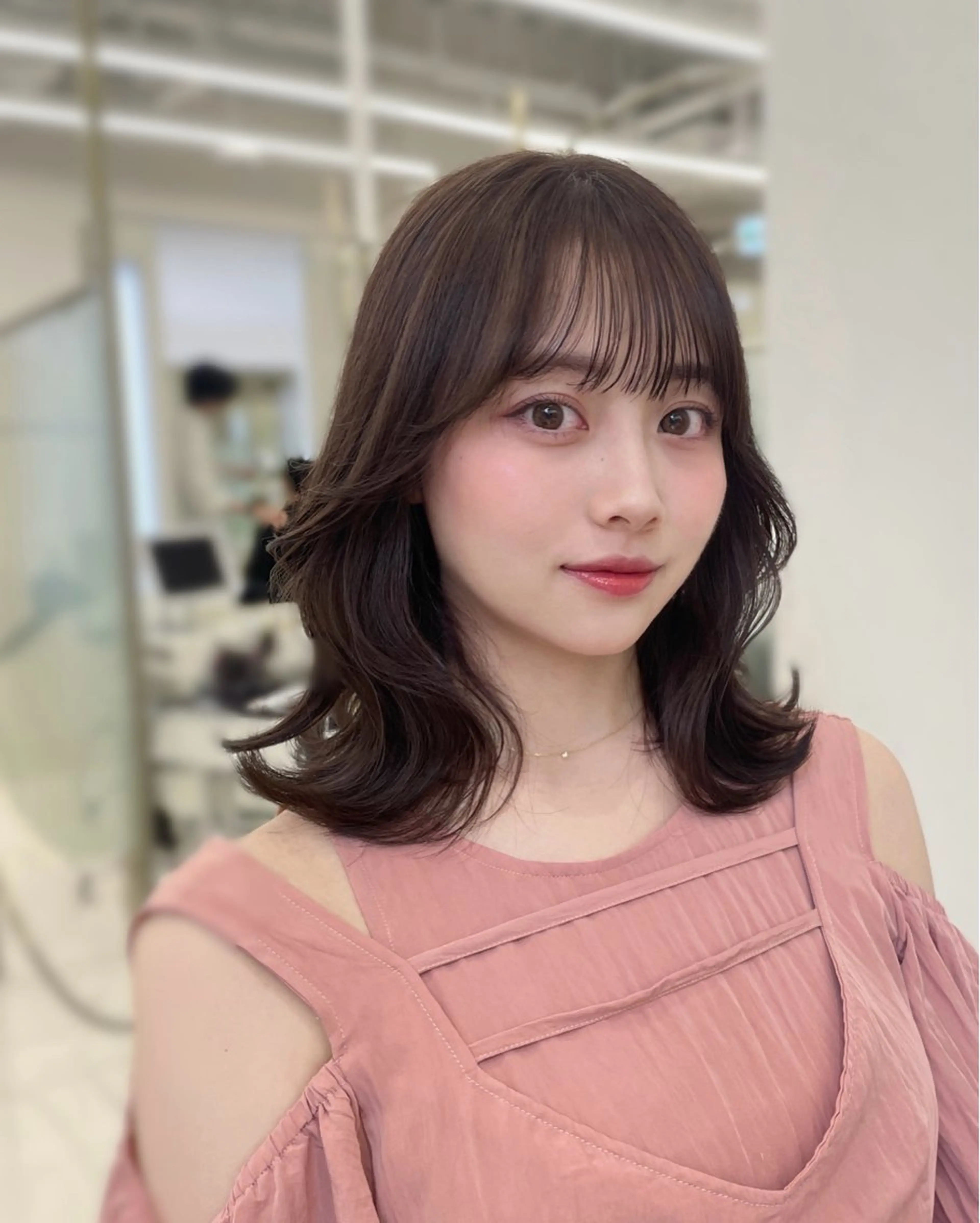 ミディアム 透明感カラー/銀座 🖤かりん🖤COAのヘアスタイル