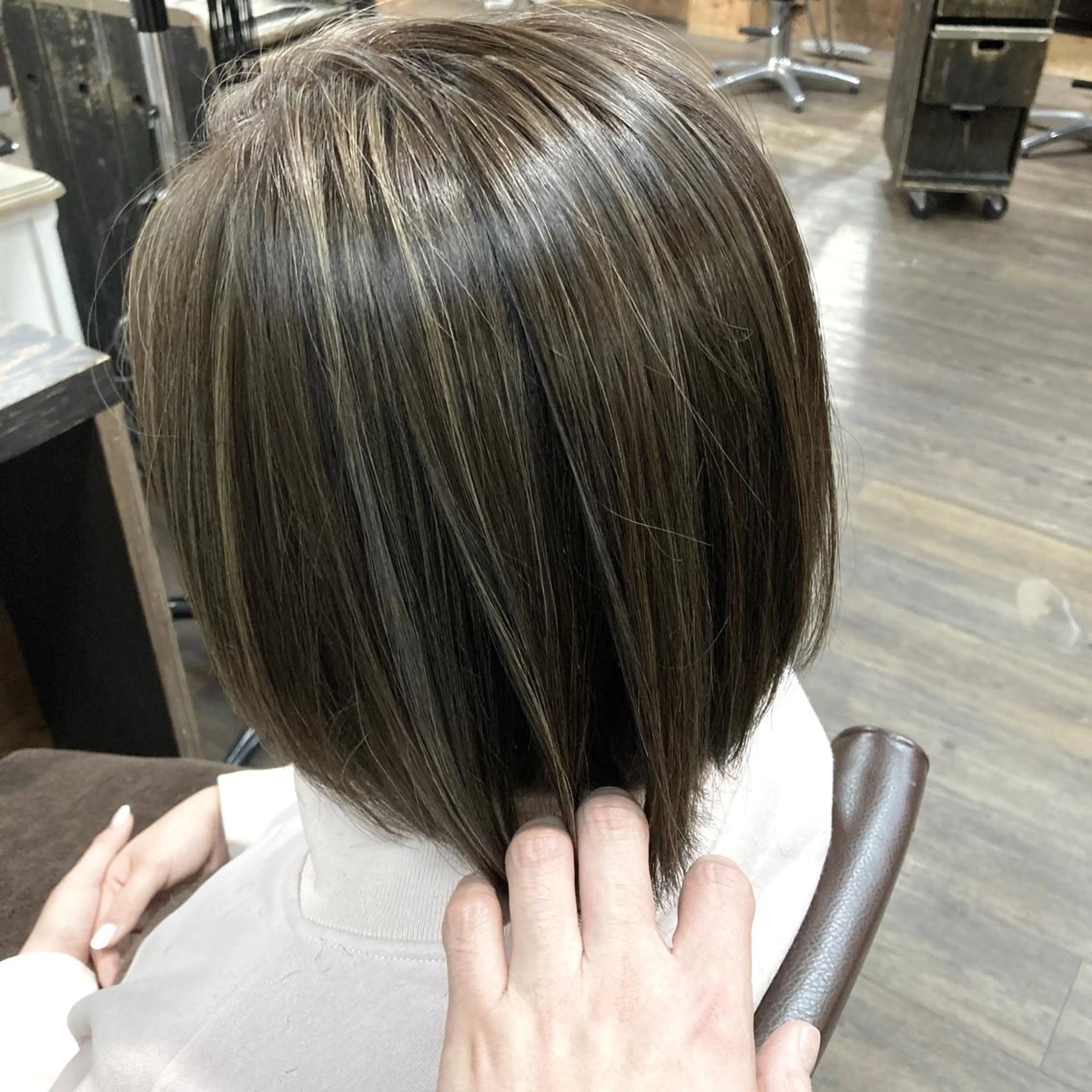 ショート カラー ハイライトカラー ハイライト カット 縮毛矯正 トリートメント ✨U-topia渡邉 大樹【公認資格有】✨のヘアスタイル