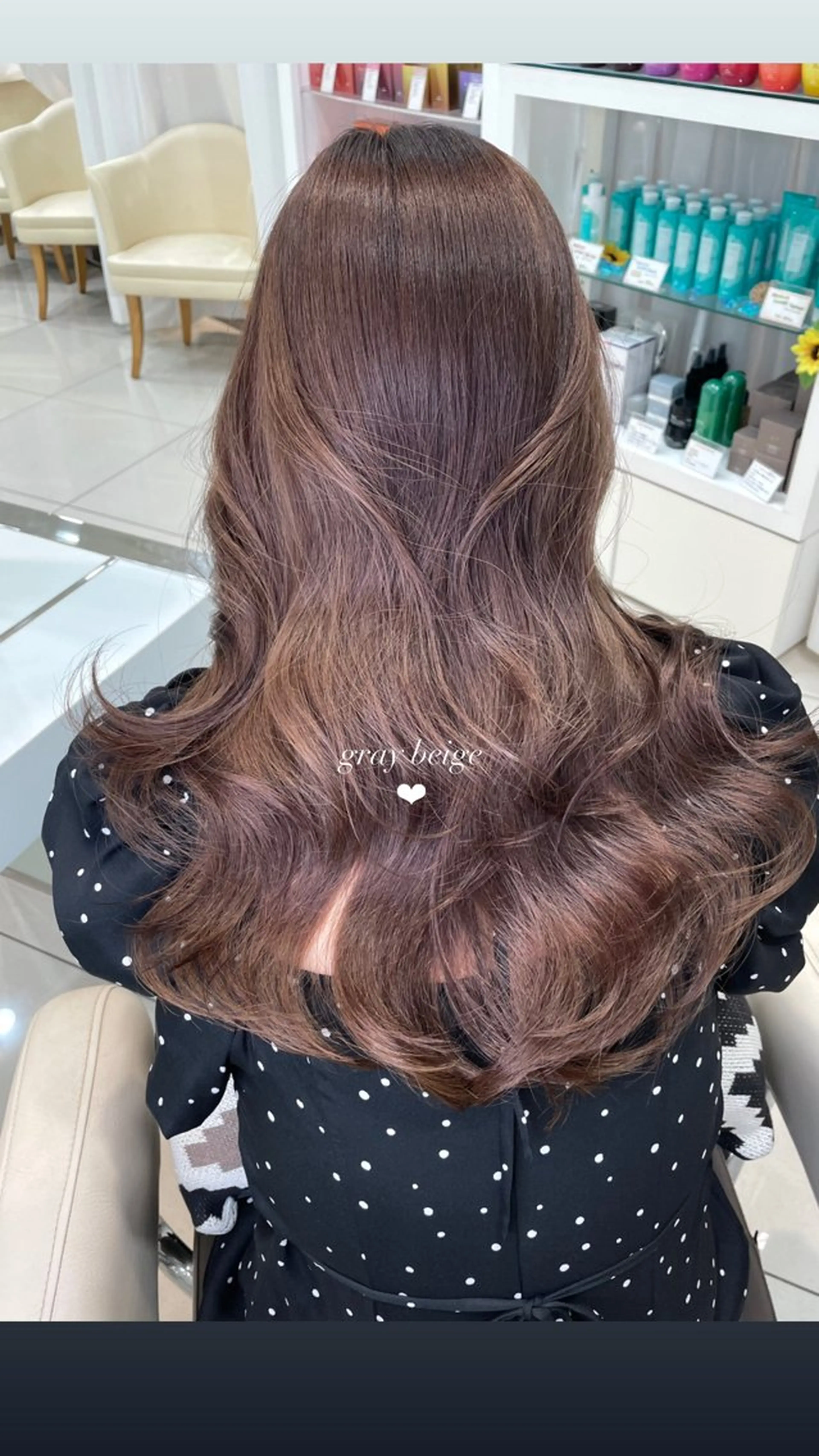 ロング 💗ブリーチなし 透け感💗徳井はやとのヘアスタイル