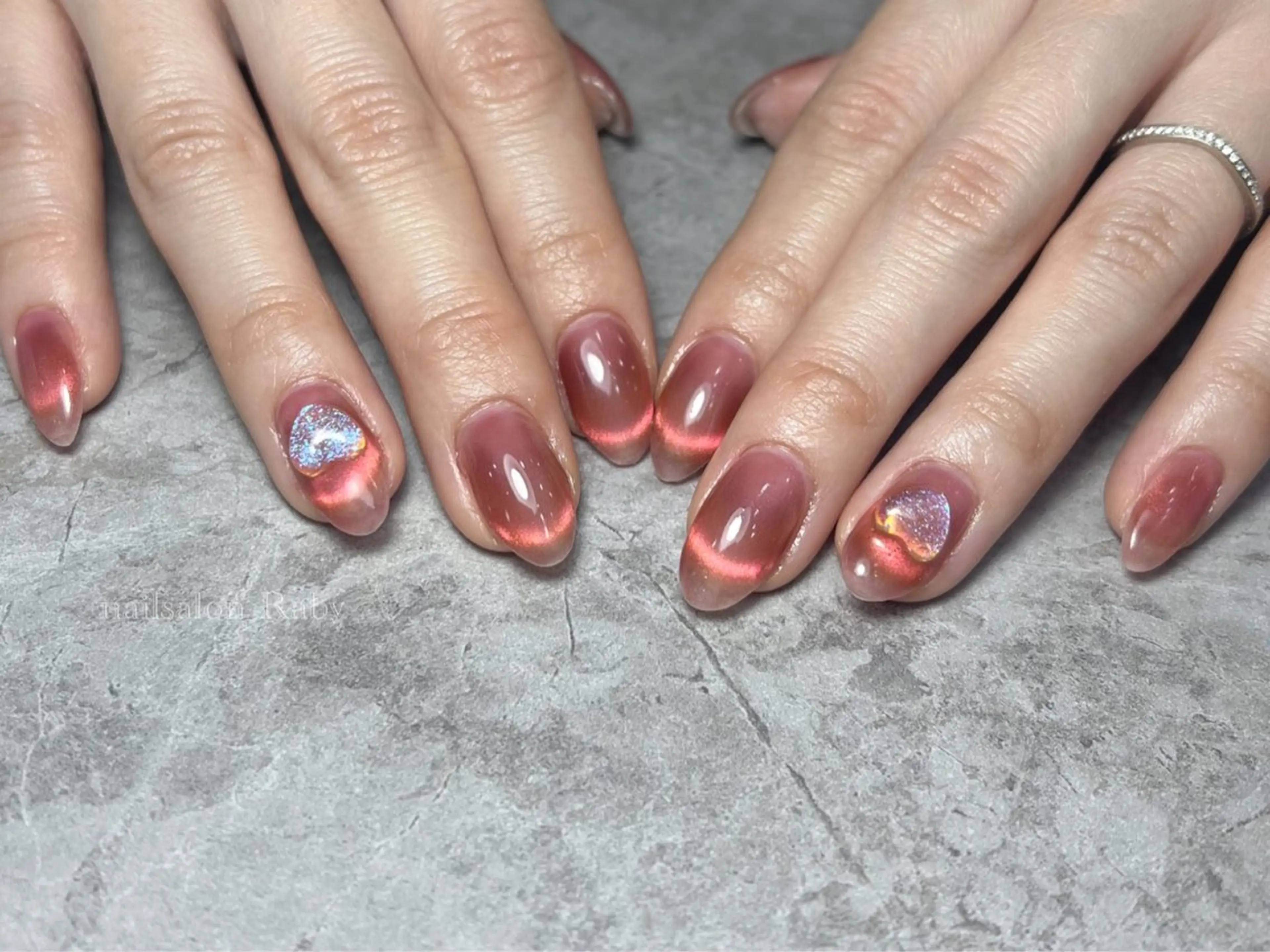 ネイル ハンドネイル CURE所属・nailist Nanaのネイルデザイン
