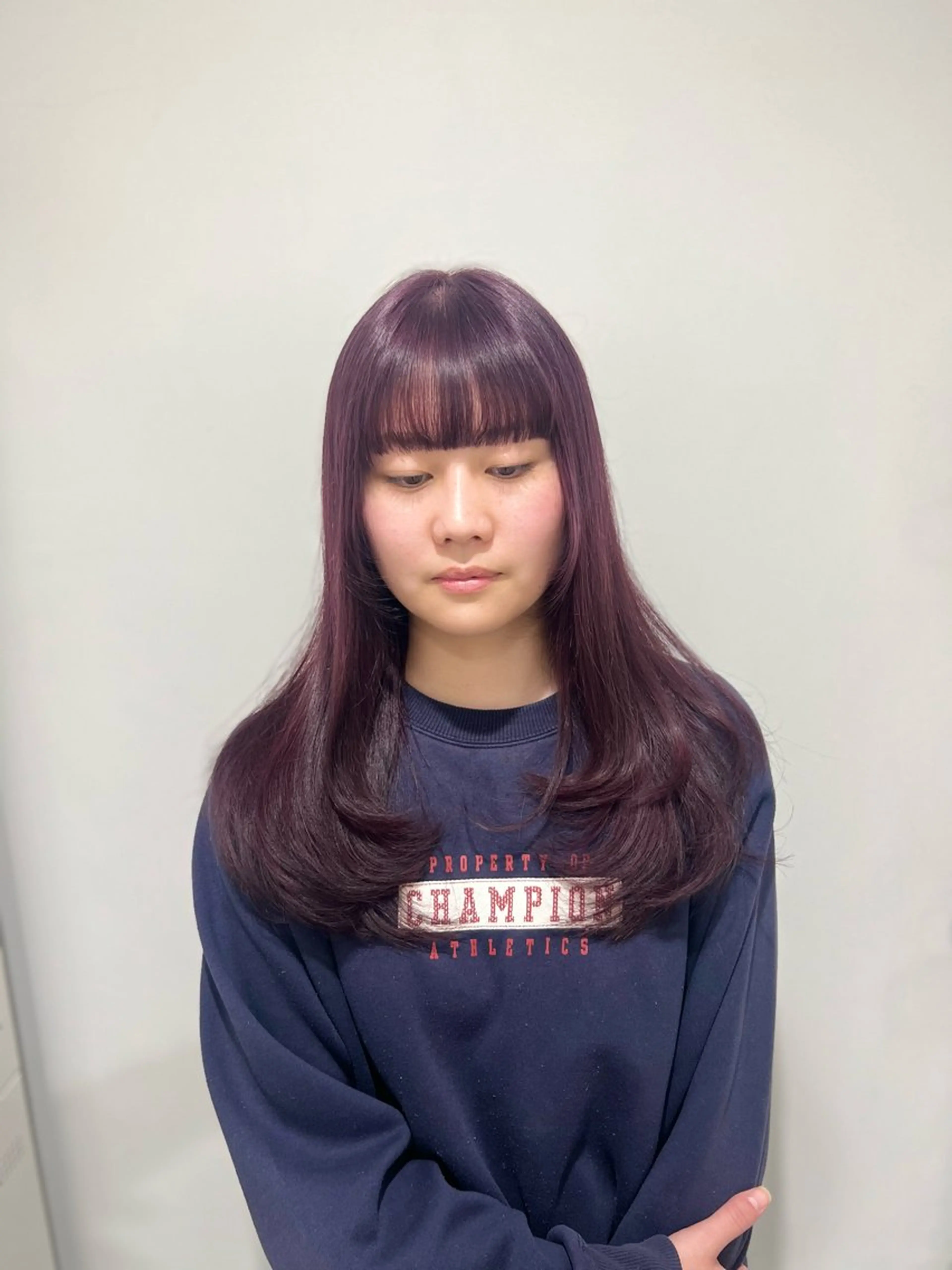 ロング 🤍韓国レディヘア 🤍久保大和のヘアスタイル