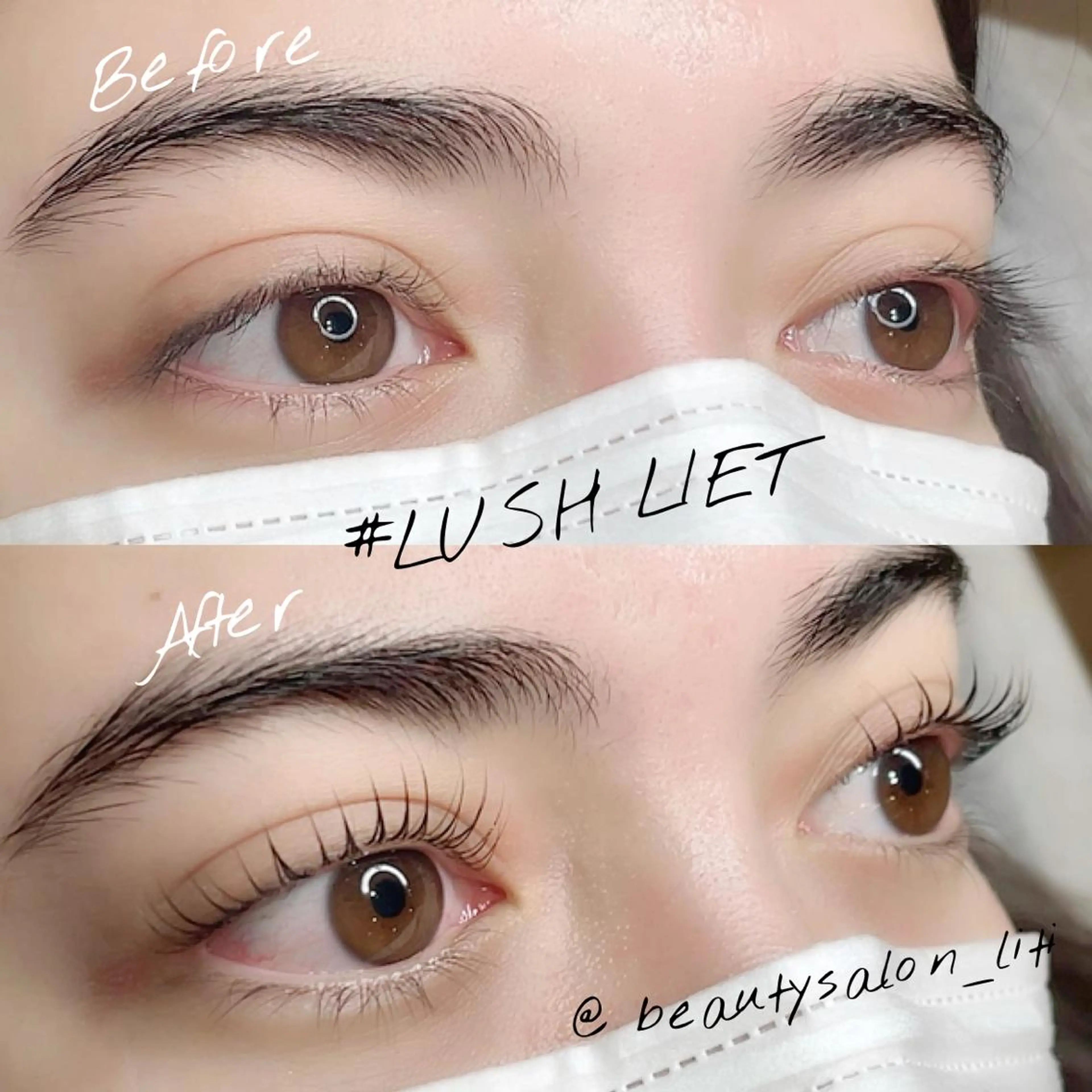 マツエク・マツパ Liti 恵比寿店 SAORIのマツエク・マツパデザイン