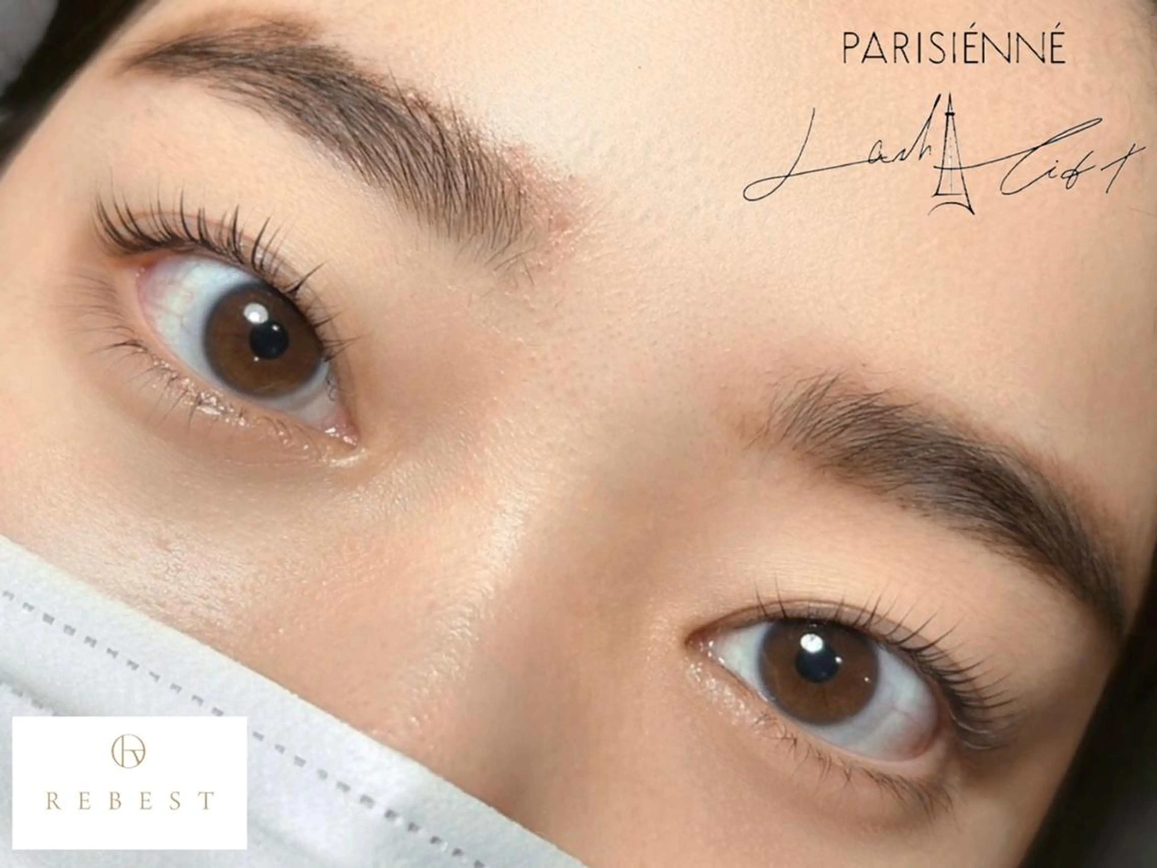 マツエク・マツパ パリジェンヌラッシュリフト マツパ 心斎橋REBEST HINATA🍒のマツエク・マツパデザイン