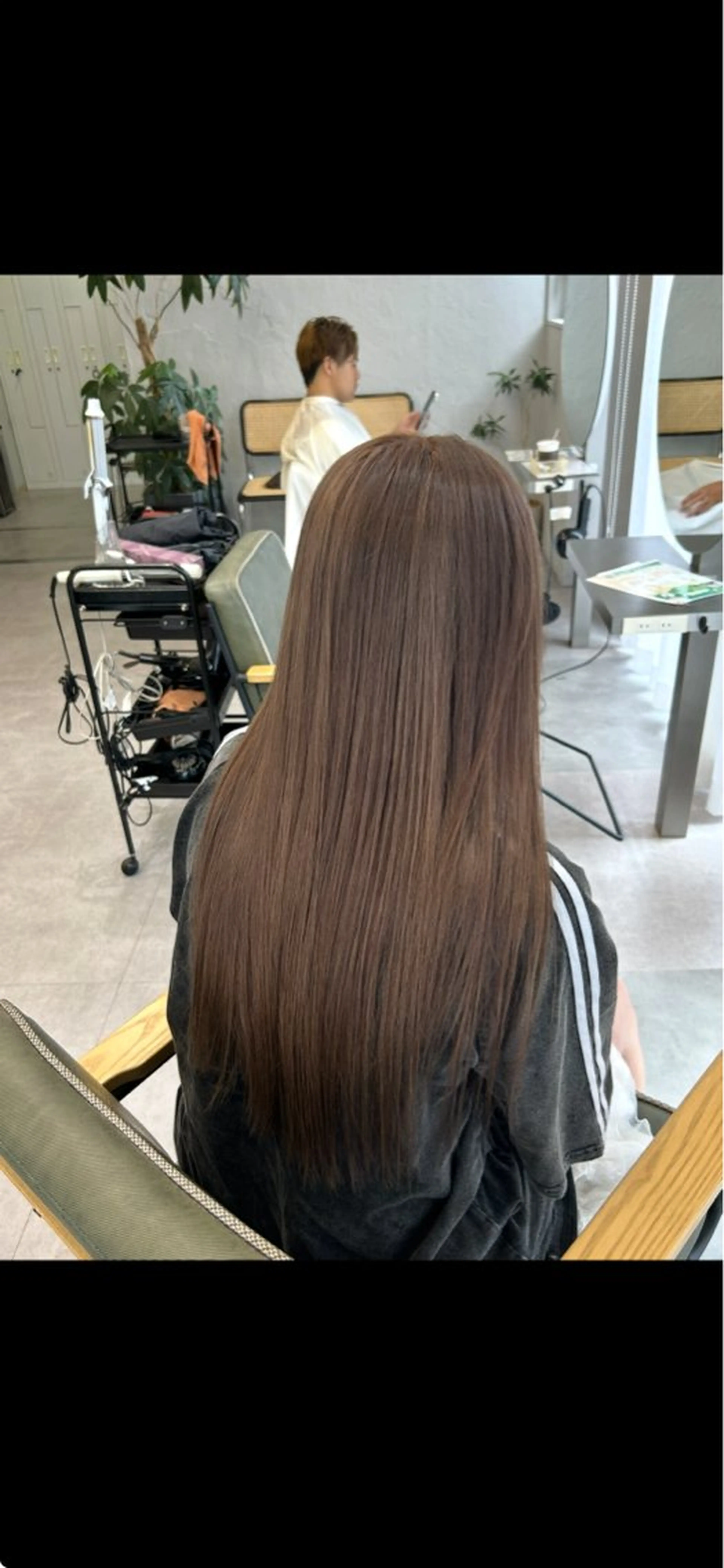 ロング カラー ヘアカラー 梅田／髪質改善／ カラー／三宅空翔のヘアスタイル