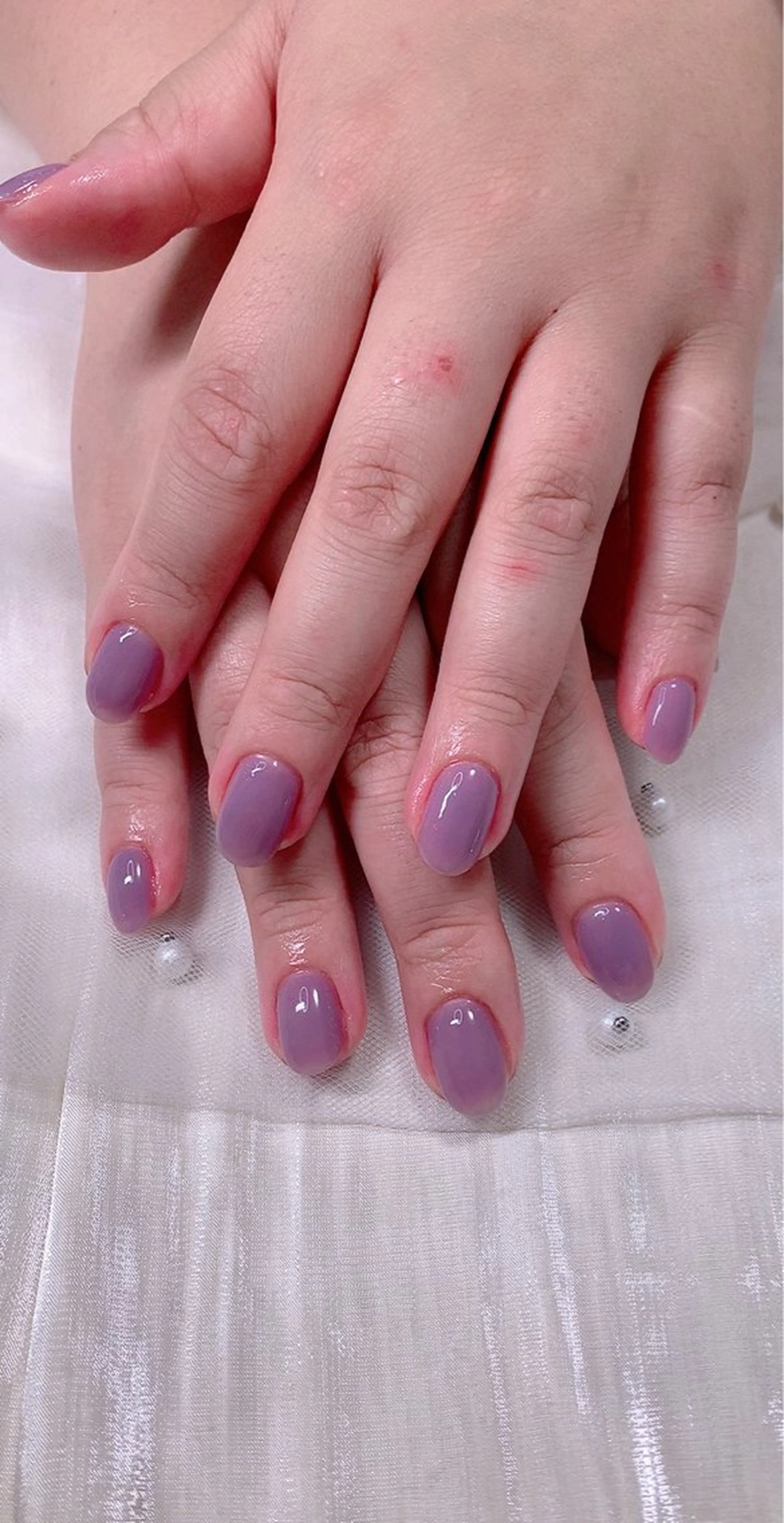 ネイル ワンカラーネイル 夏ネイル Cute Tips nailのネイルデザイン