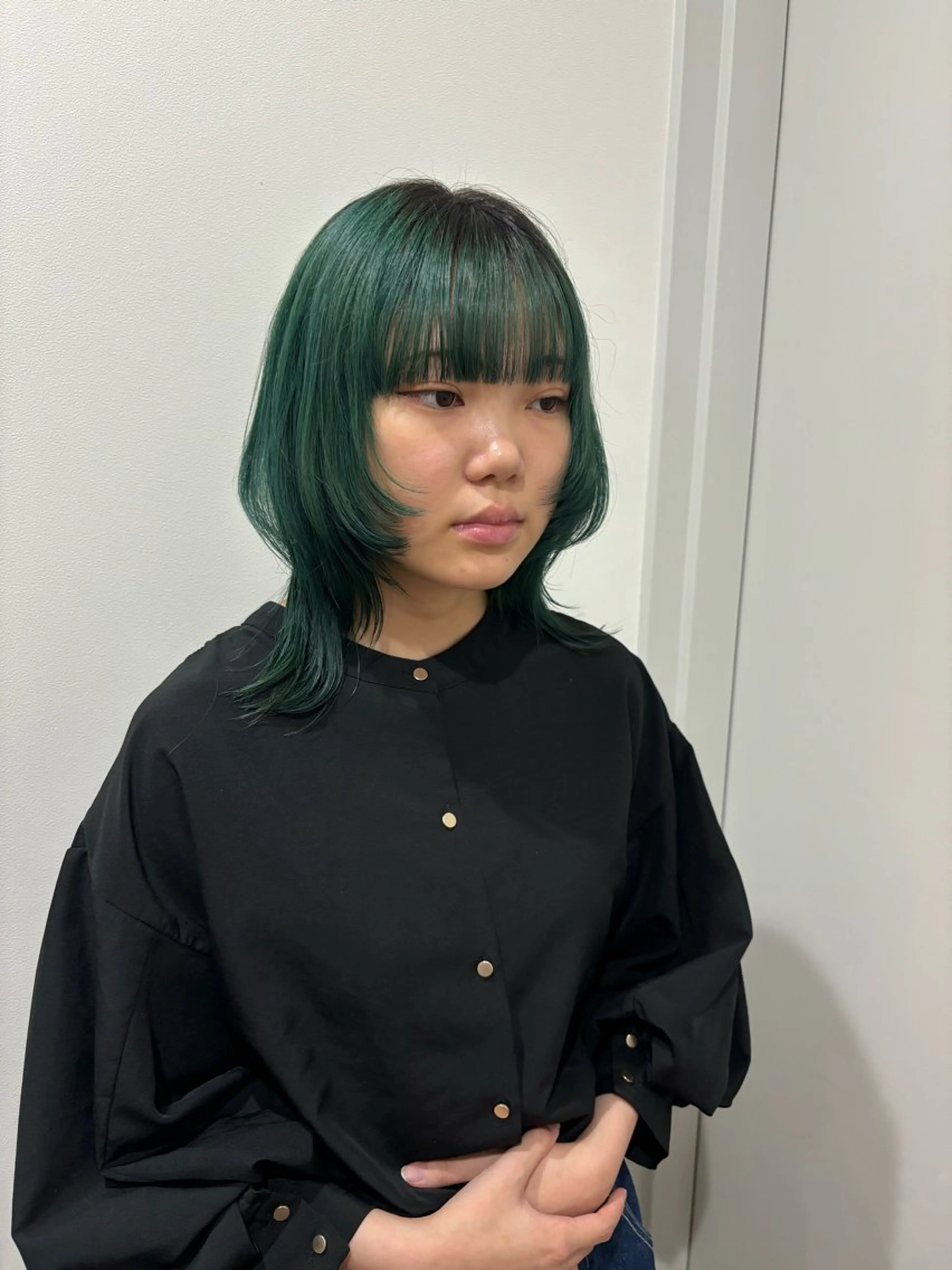 【ウルフ】カット＋ダブルカラーの写真